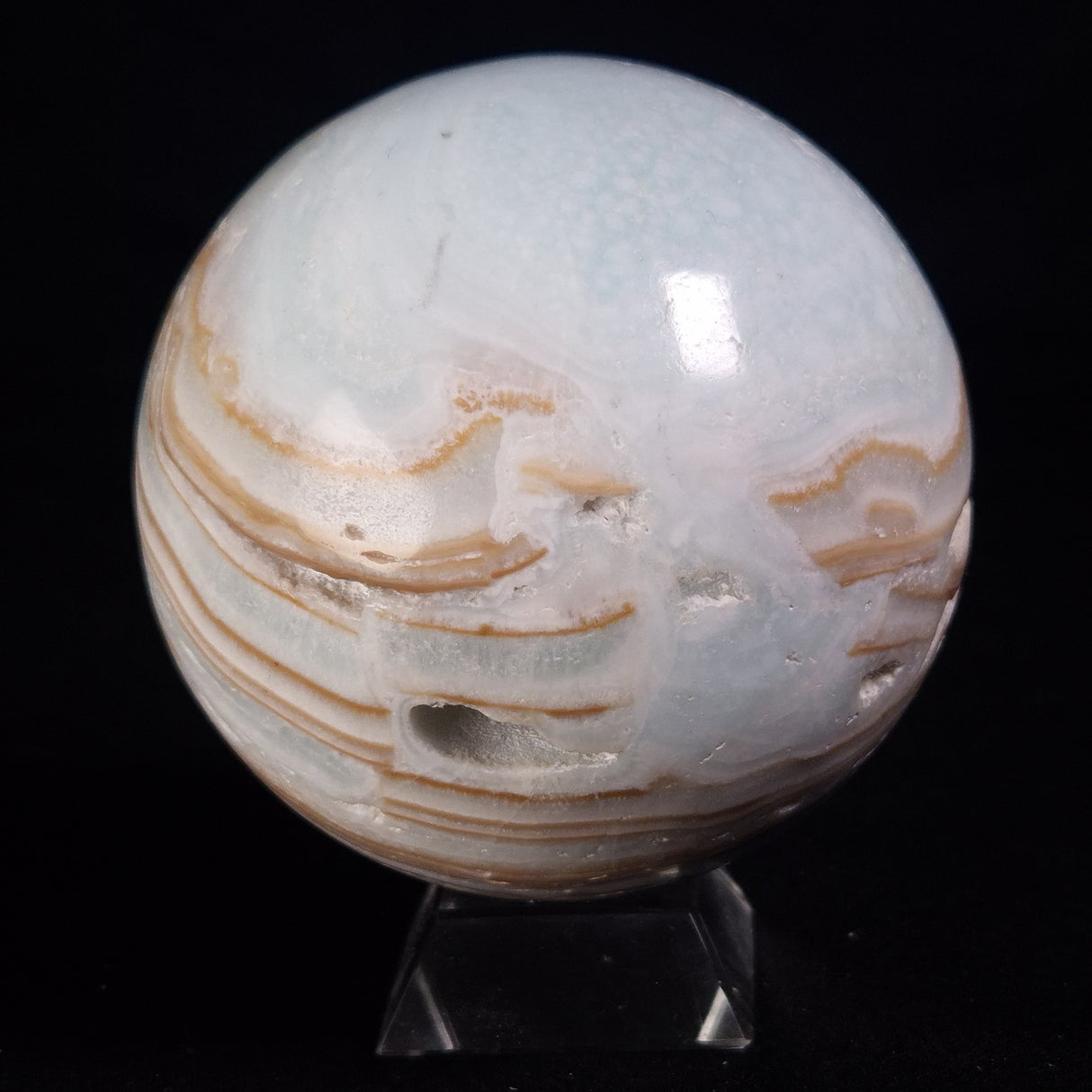 CARIBBEAN CALCITE SPHERE, Pakistan YCS005