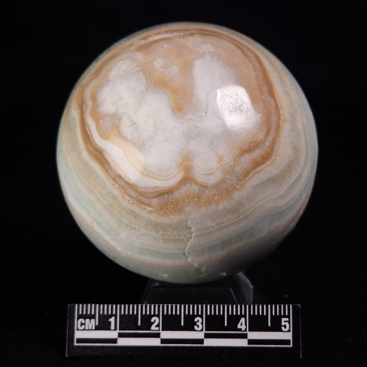 CARIBBEAN CALCITE SPHERE, Pakistan YCS006