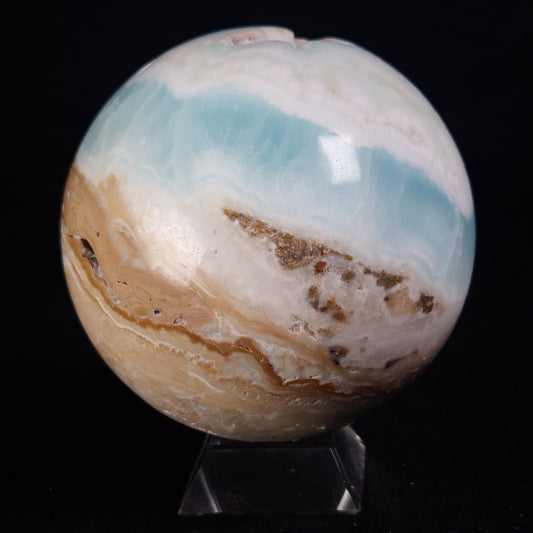 CARIBBEAN CALCITE SPHERE, Pakistan YCS008