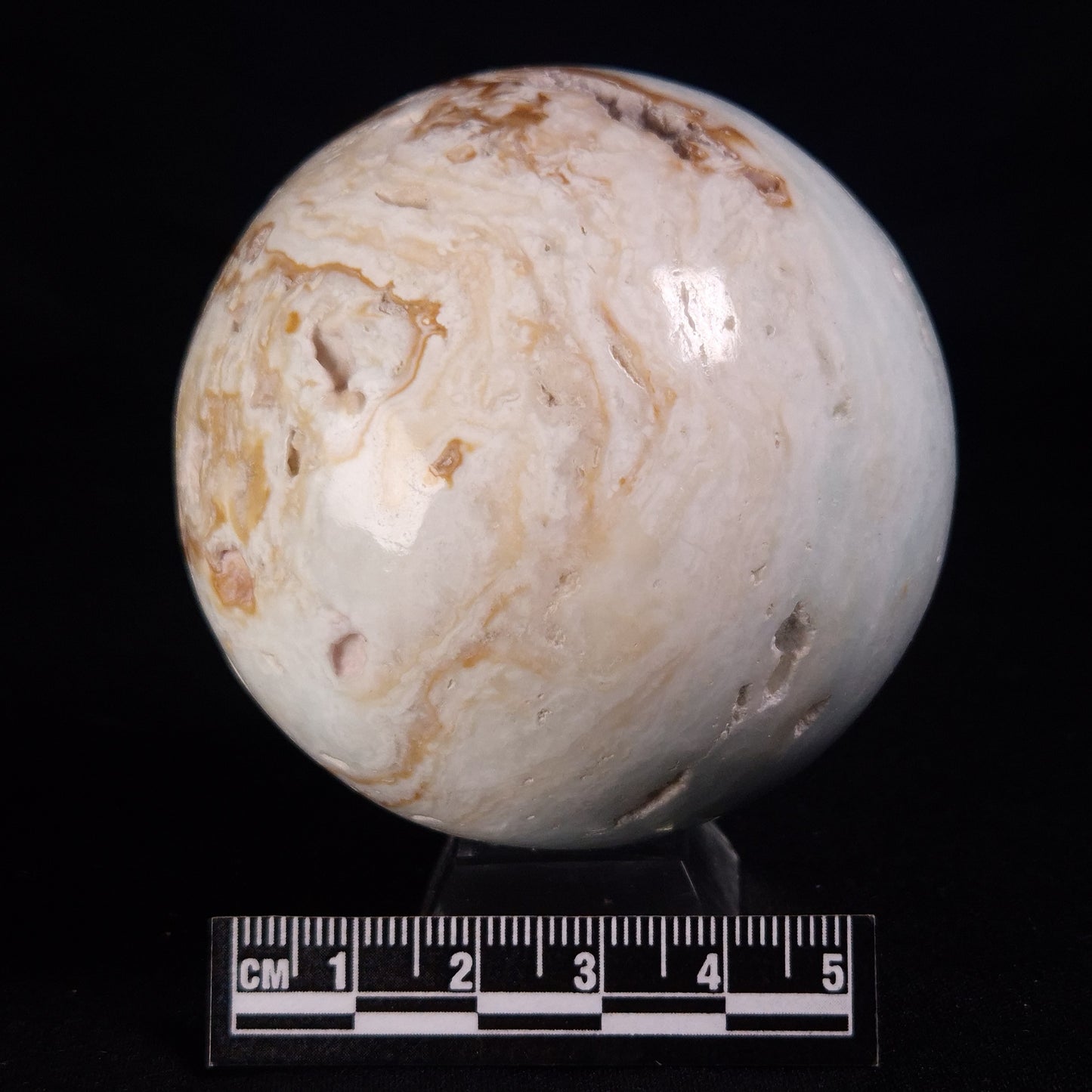 CARIBBEAN CALCITE SPHERE, Pakistan YCS009