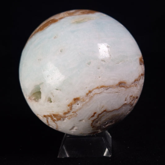 CARIBBEAN CALCITE SPHERE, Pakistan YCS009