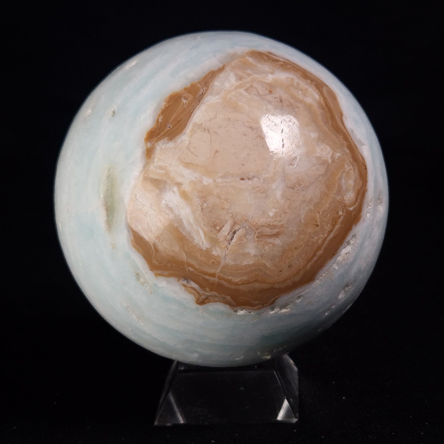CARIBBEAN CALCITE SPHERE, Pakistan YCS009