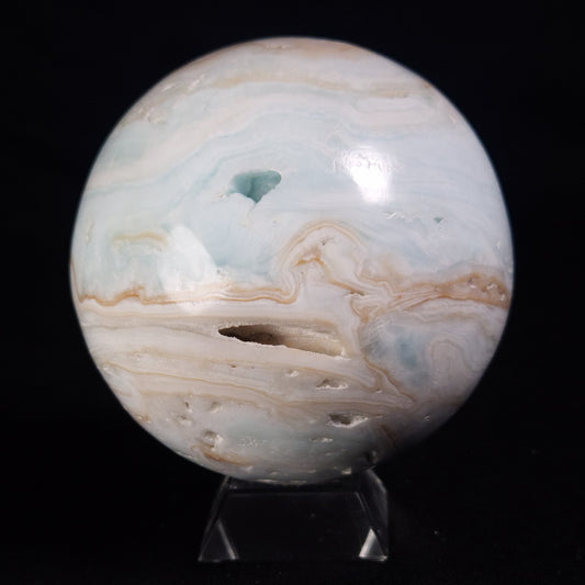 CARIBBEAN CALCITE SPHERE, Pakistan YCS012