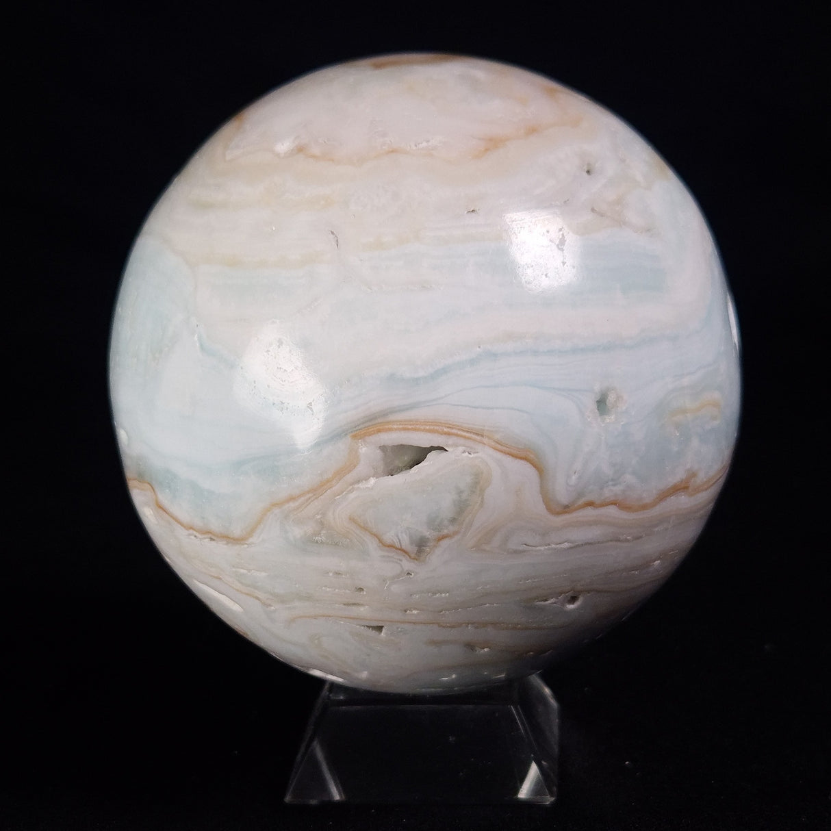 CARIBBEAN CALCITE SPHERE, Pakistan YCS012