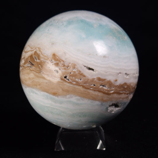 CARIBBEAN CALCITE SPHERE, Pakistan YCS014
