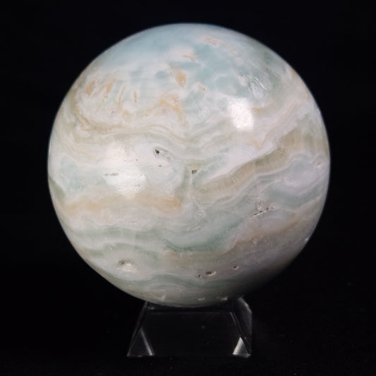 CARIBBEAN CALCITE SPHERE, Pakistan YCS015