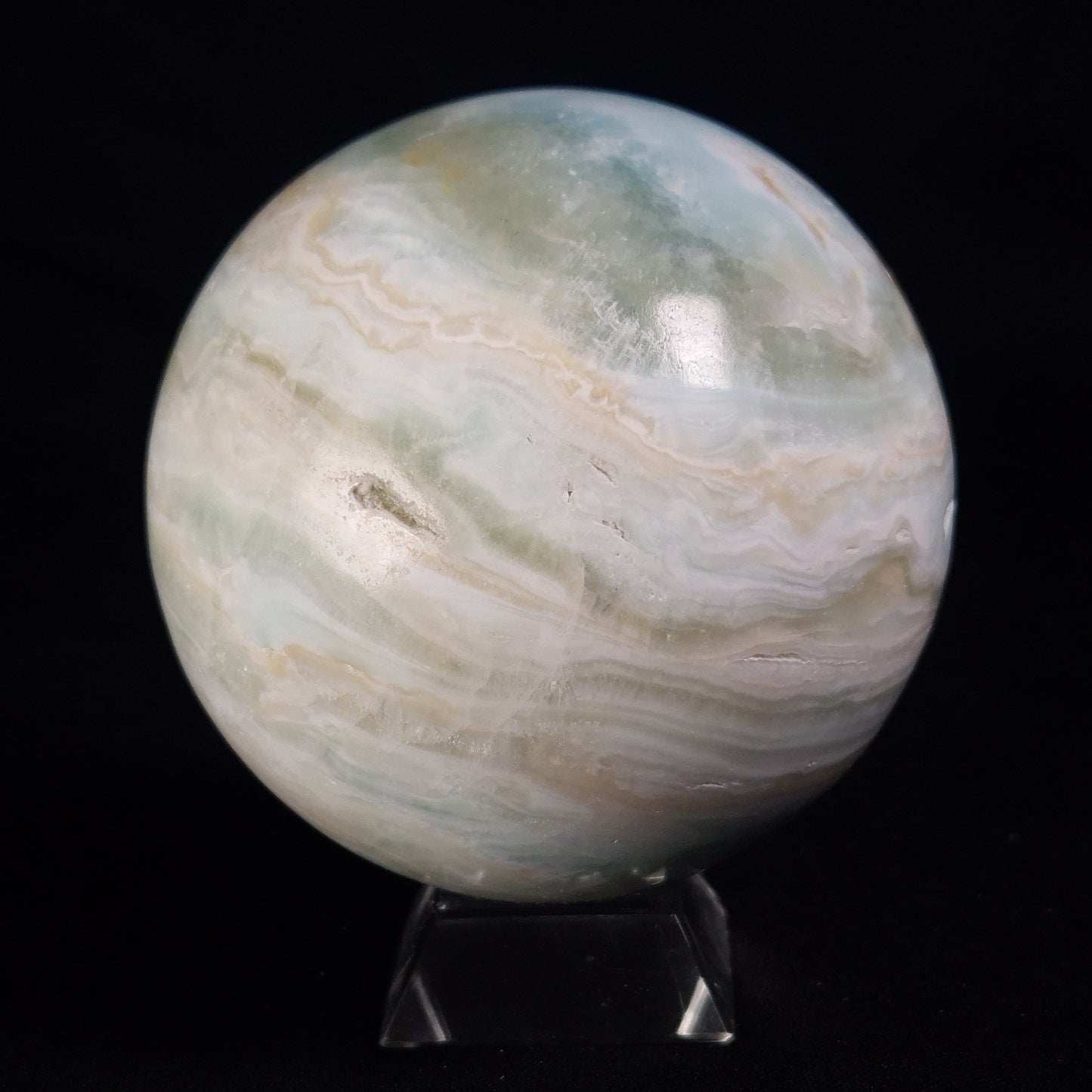 CARIBBEAN CALCITE SPHERE, Pakistan YCS015