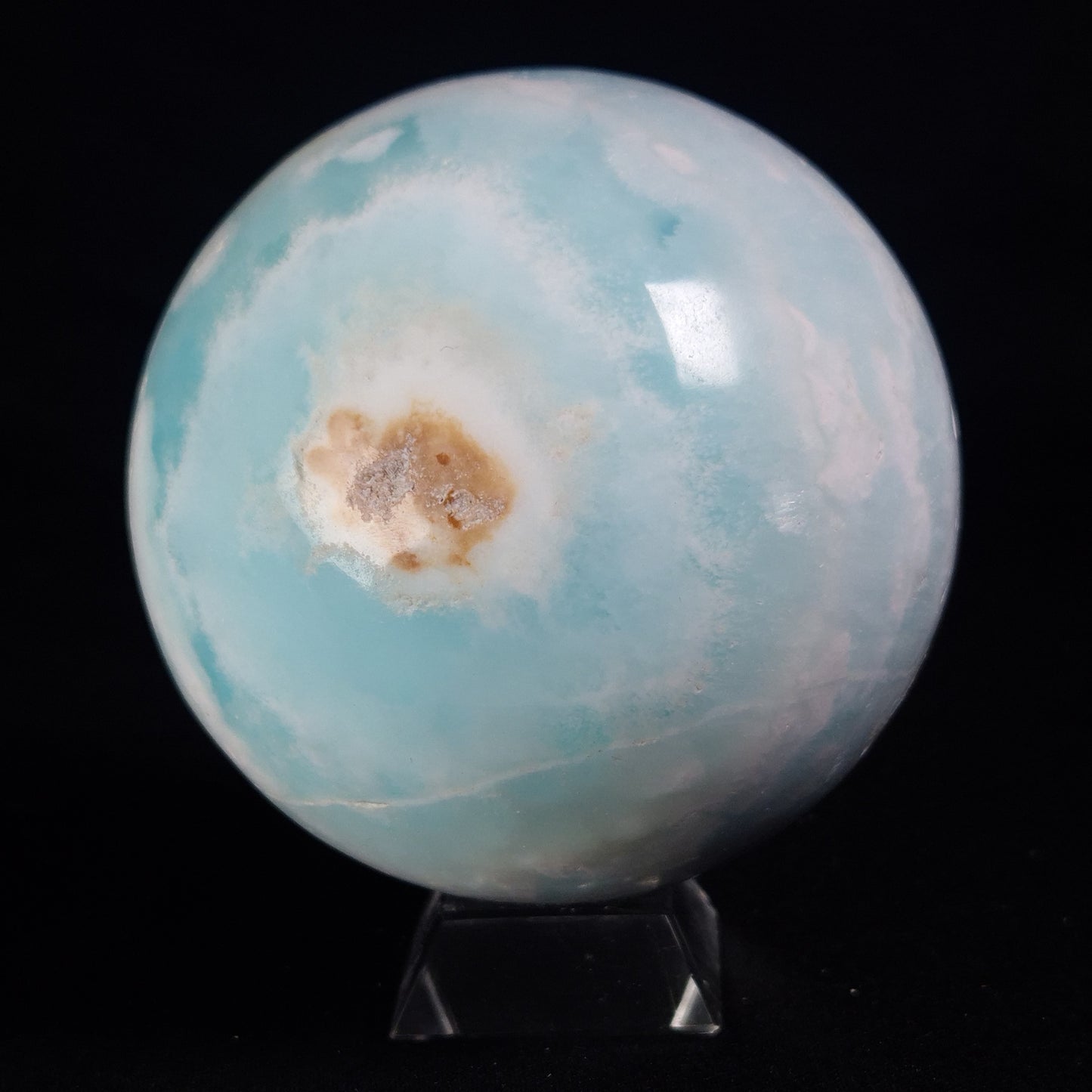 CARIBBEAN CALCITE SPHERE, Pakistan YCS019