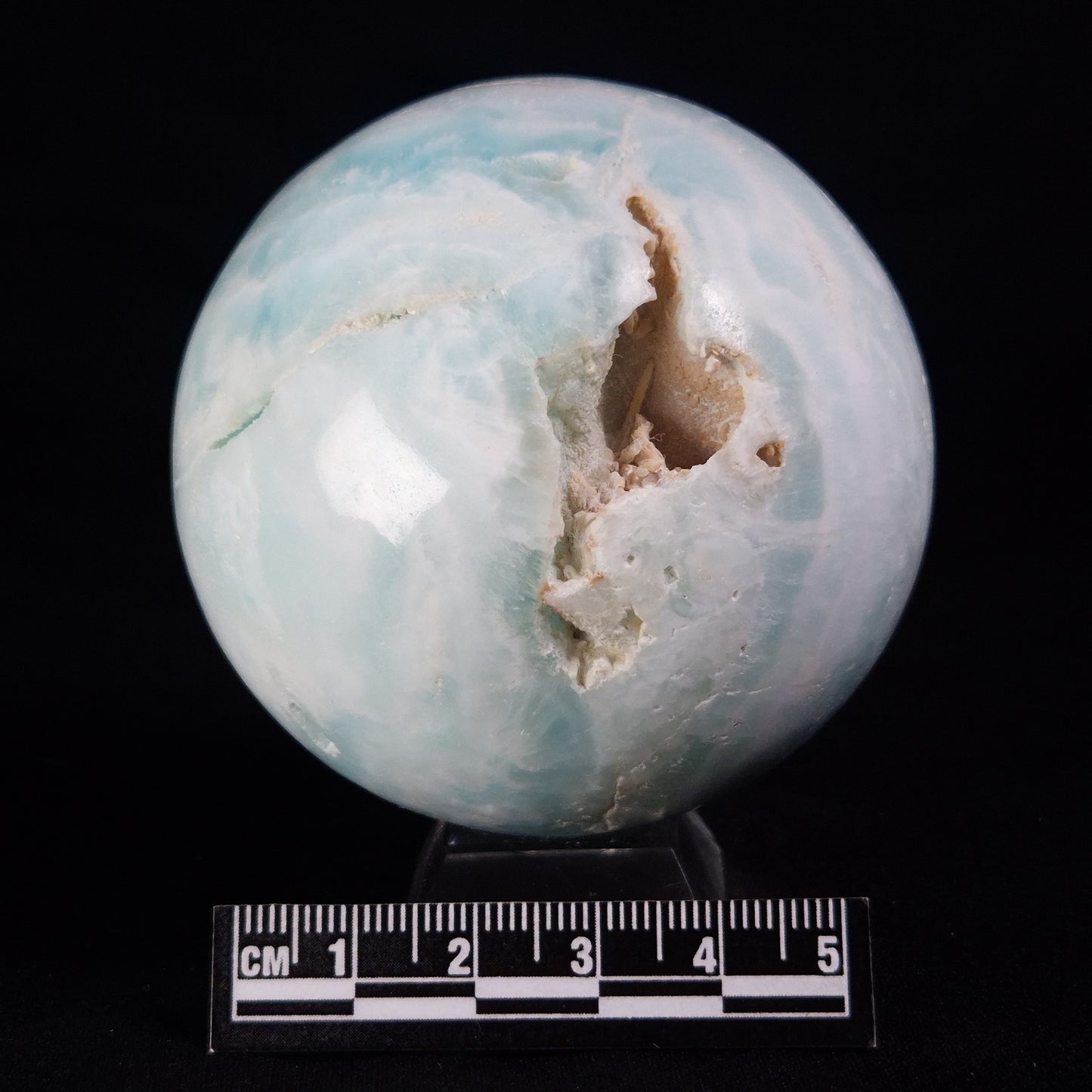 CARIBBEAN CALCITE SPHERE, Pakistan YCS017