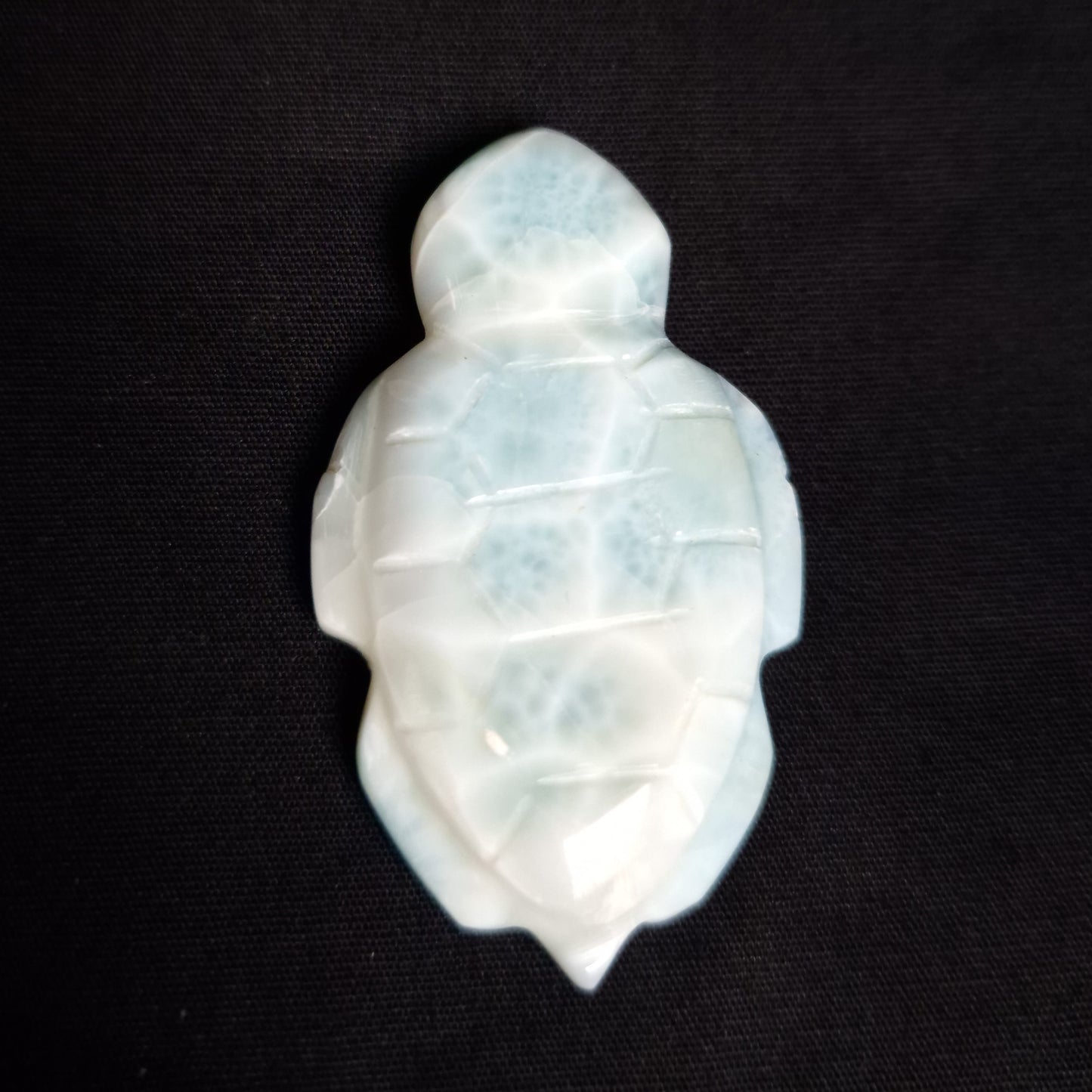 LARIMAR TURTLE CARVING 3SSLTC
