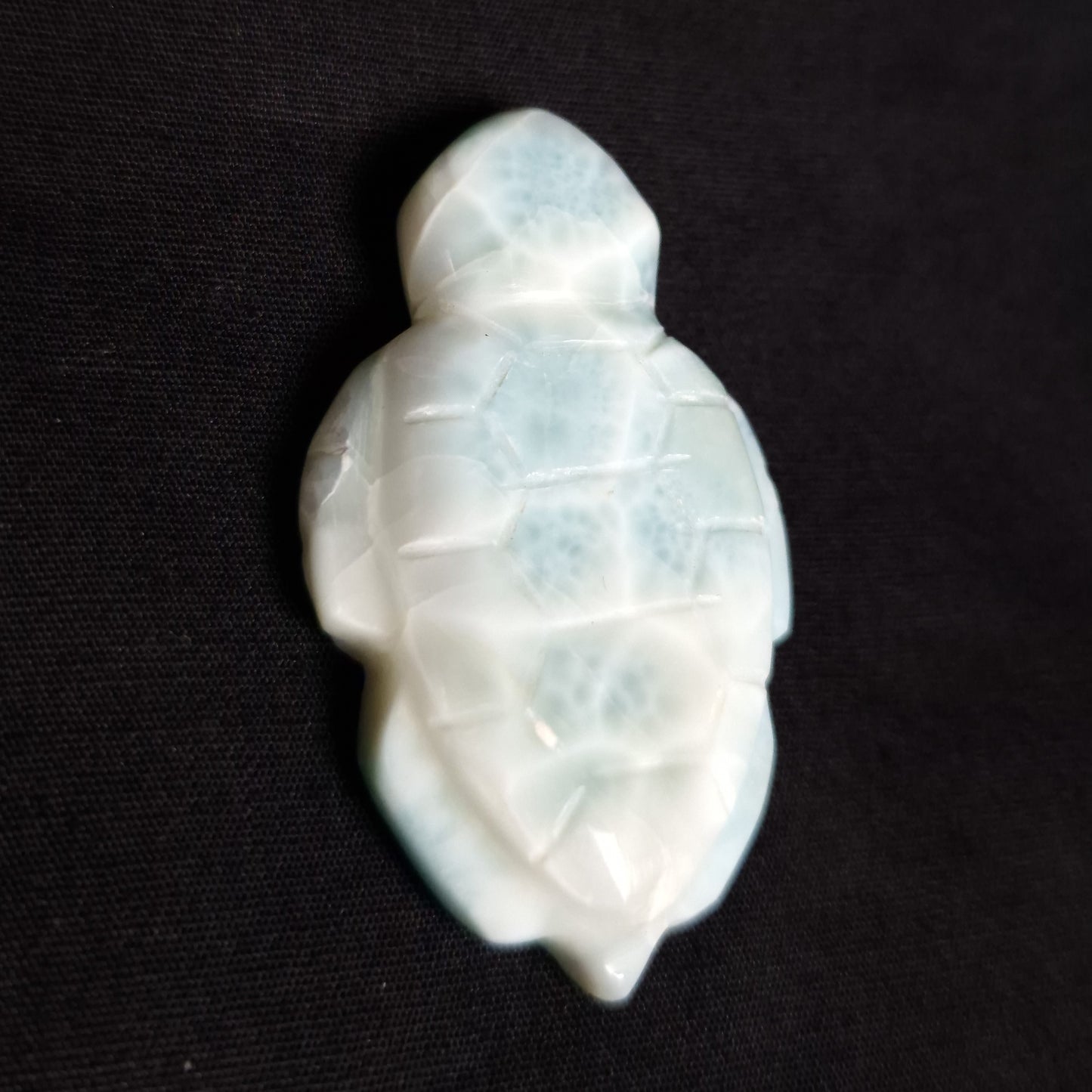 LARIMAR TURTLE CARVING 3SSLTC