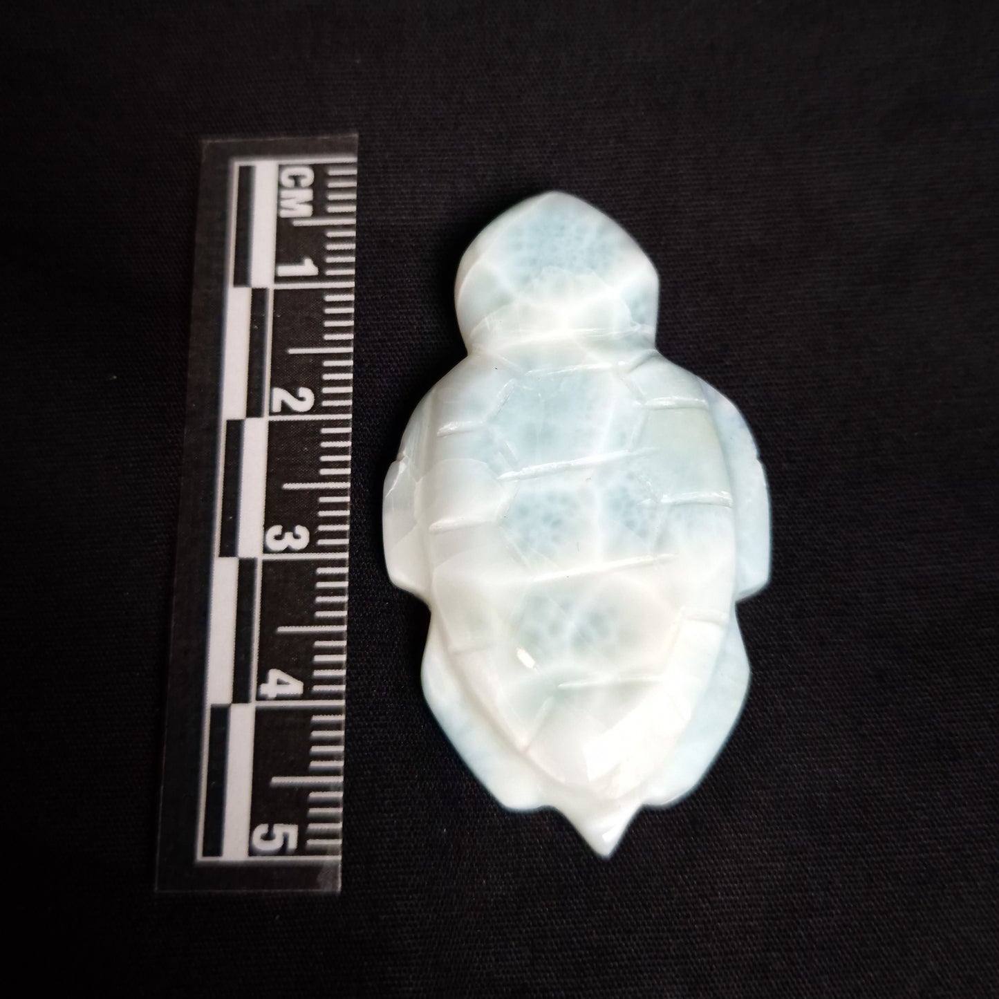 LARIMAR TURTLE CARVING 3SSLTC