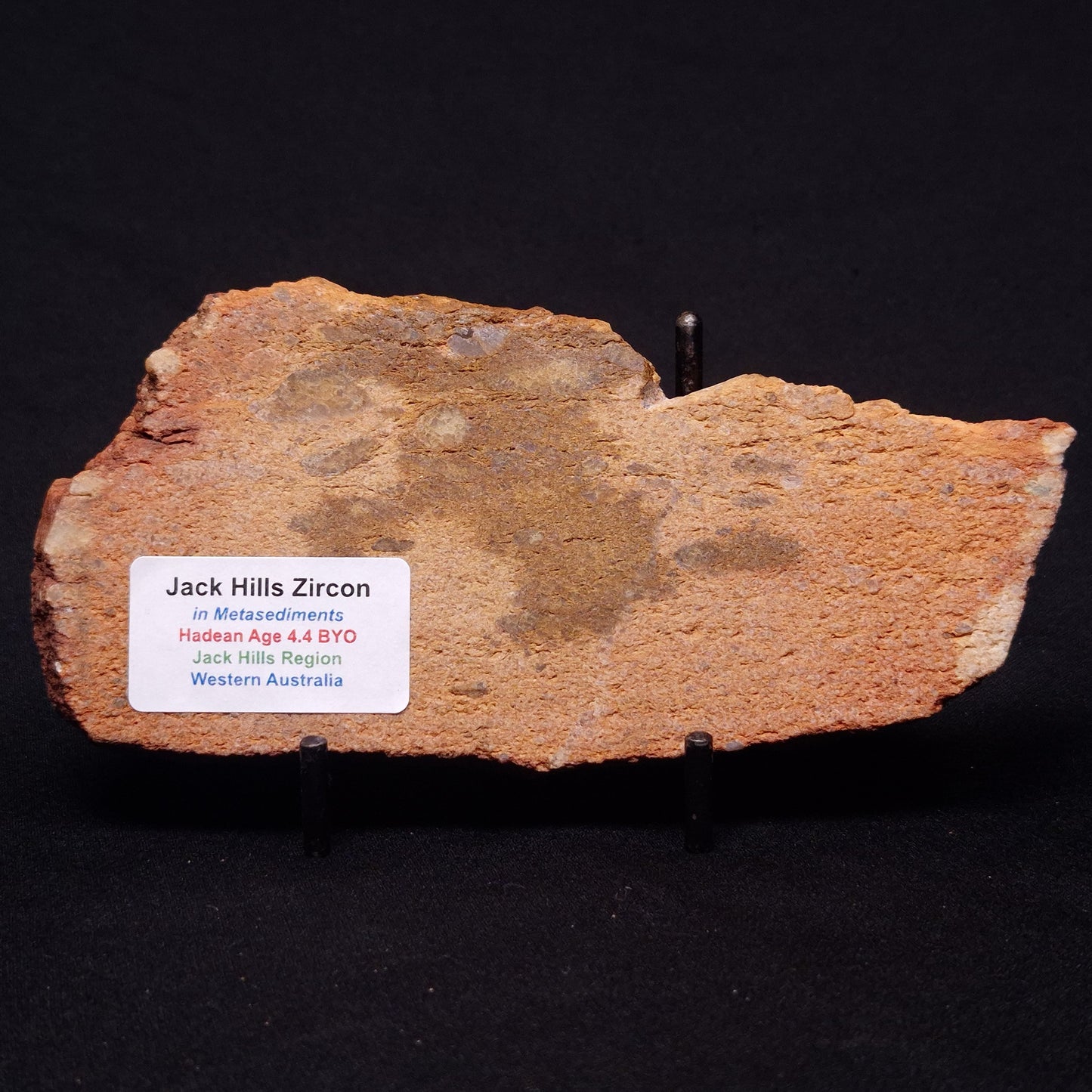 JACK HILLS ZIRCON, Hadean Age, Australia ZJH038