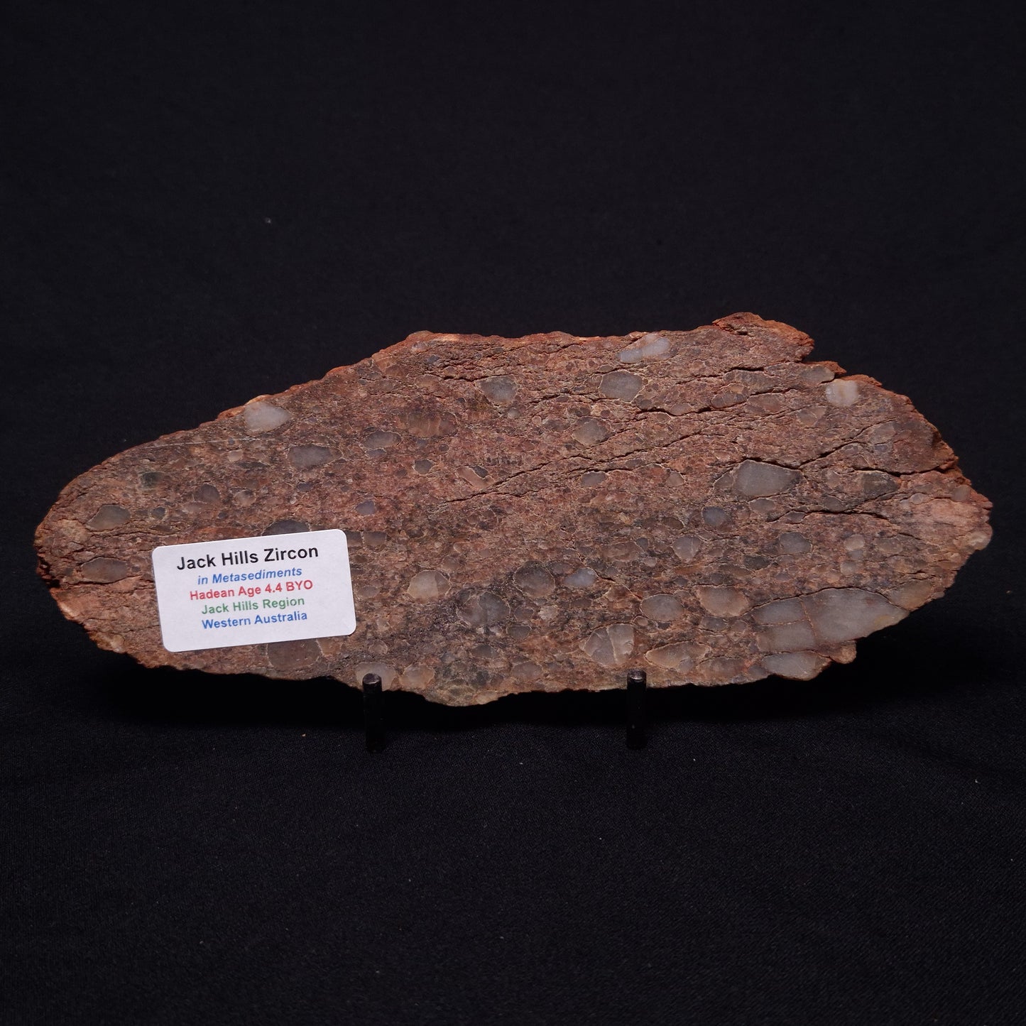 JACK HILLS ZIRCON, Hadean Age, Australia ZJH042