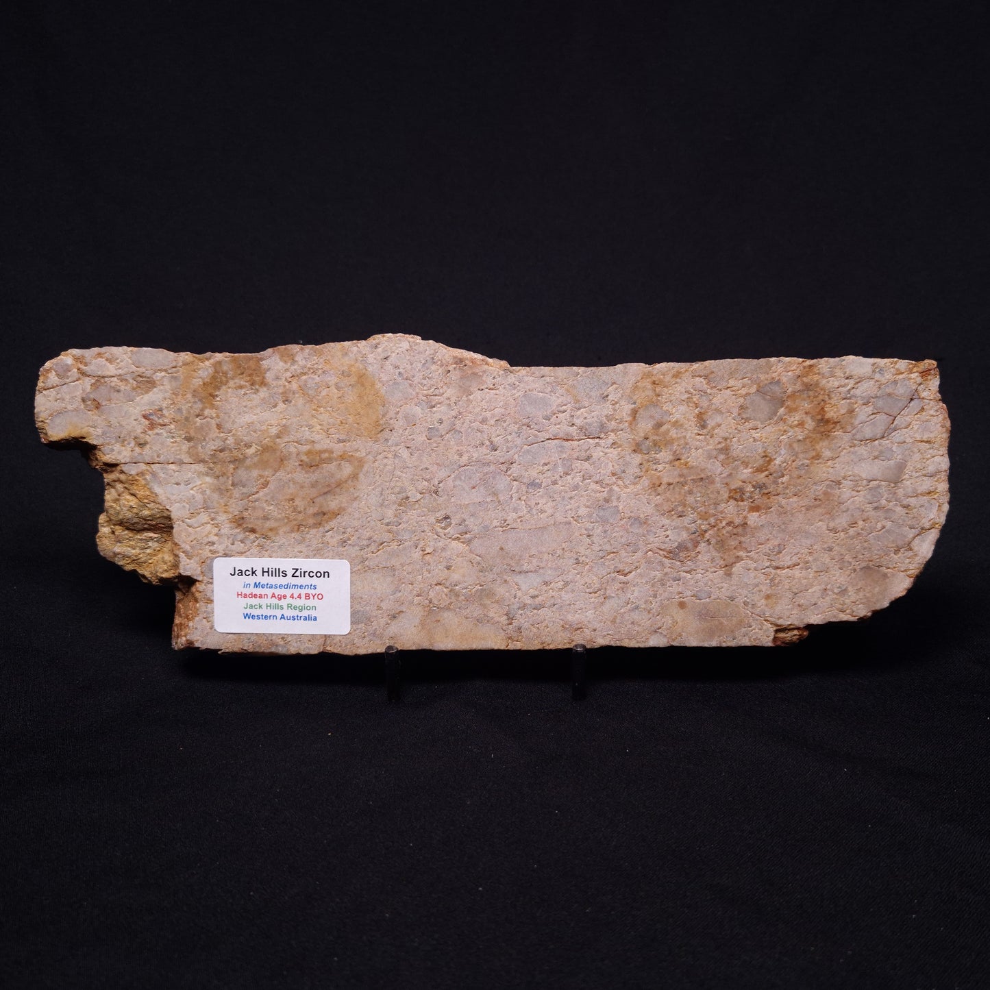 JACK HILLS ZIRCON, Hadean Age, Australia ZJH043
