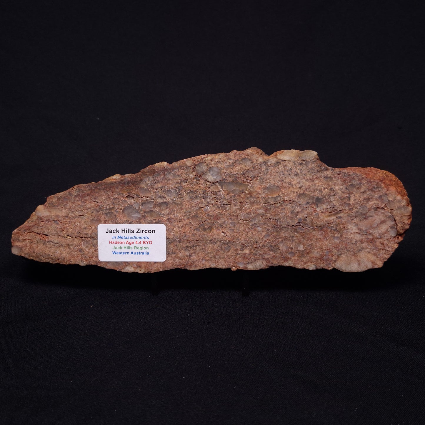 JACK HILLS ZIRCON, Hadean Age, Australia ZJH044