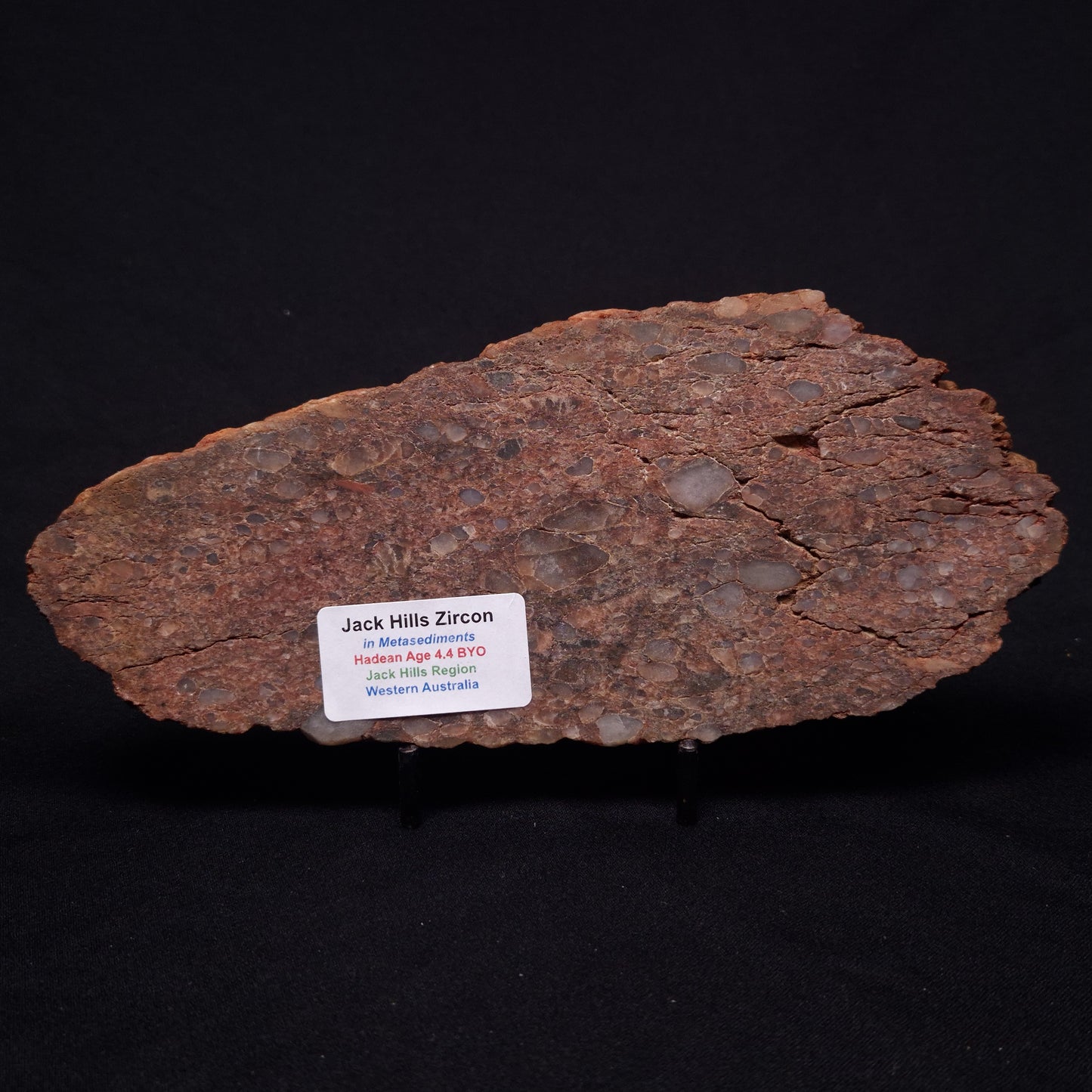 JACK HILLS ZIRCON, Hadean Age, Australia ZJH045