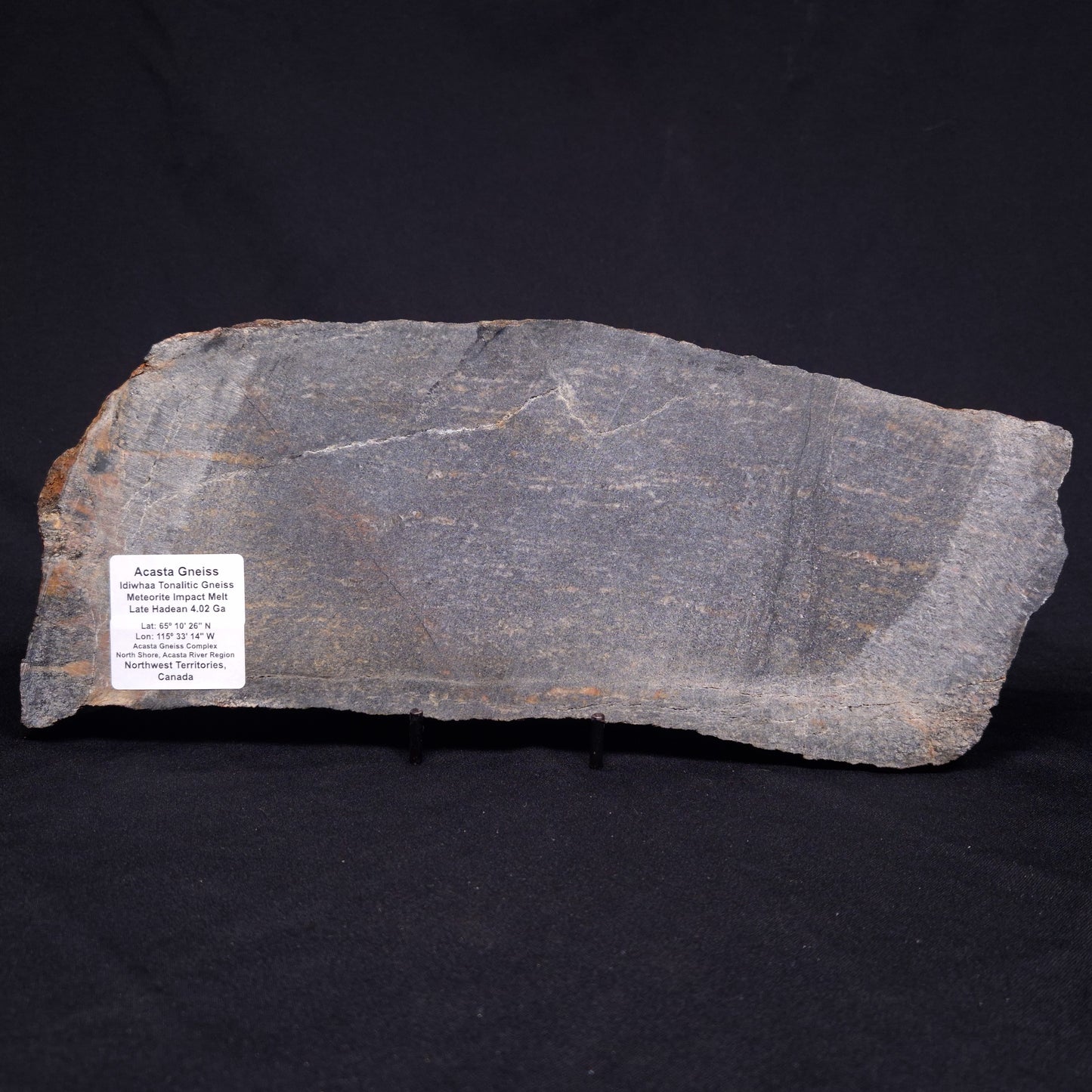 ACASTA GNEISS "OLDEST ROCK IN THE WORLD", Late Hadean, Canada ZAG009