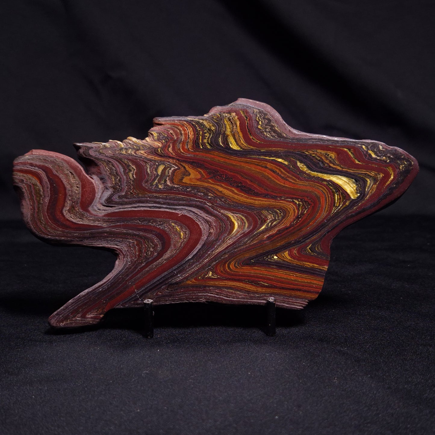 BANDED TIGER IRON MICROBIALITE, Archean, Australia ZBI053