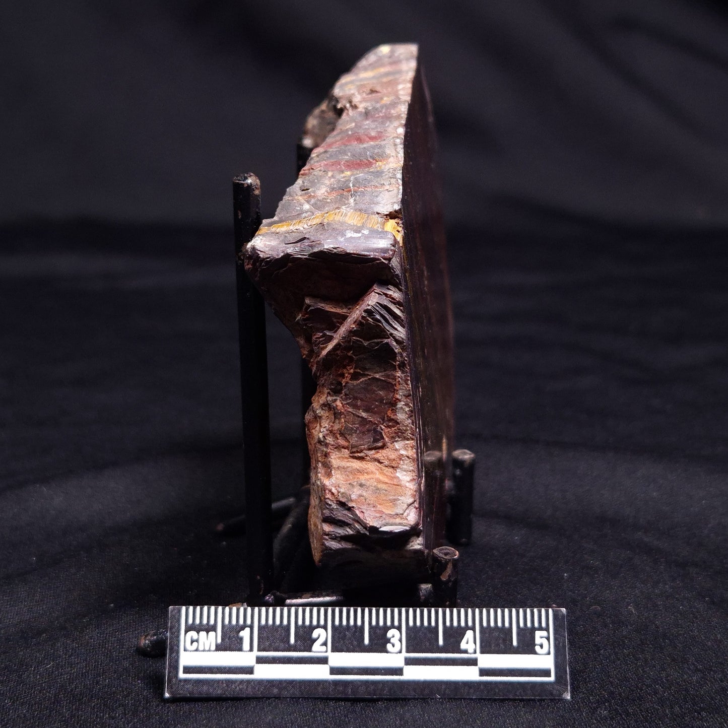 BANDED TIGER IRON MICROBIALITE, Archean, Australia ZBI055
