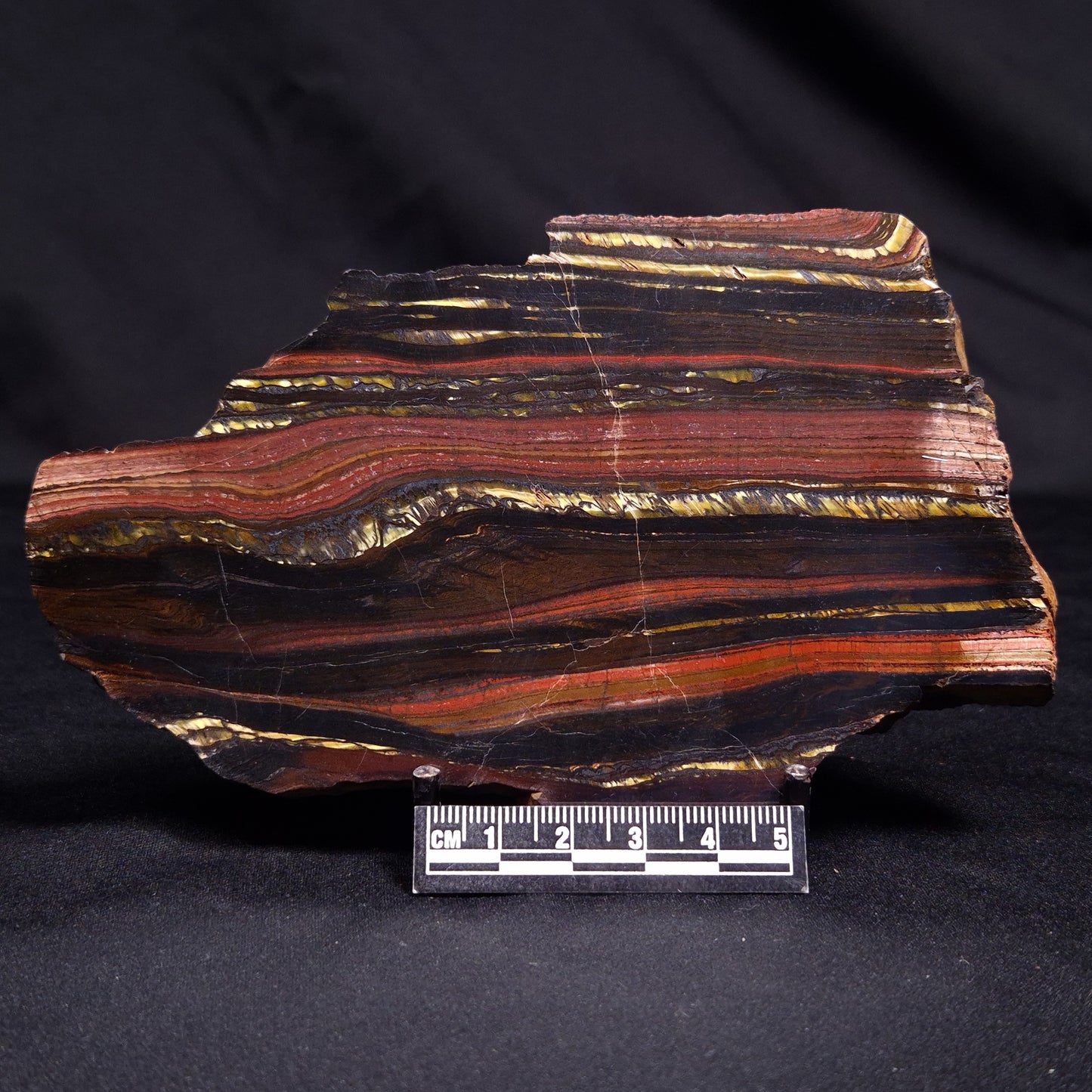 BANDED TIGER IRON MICROBIALITE, Archean, Australia ZBI056