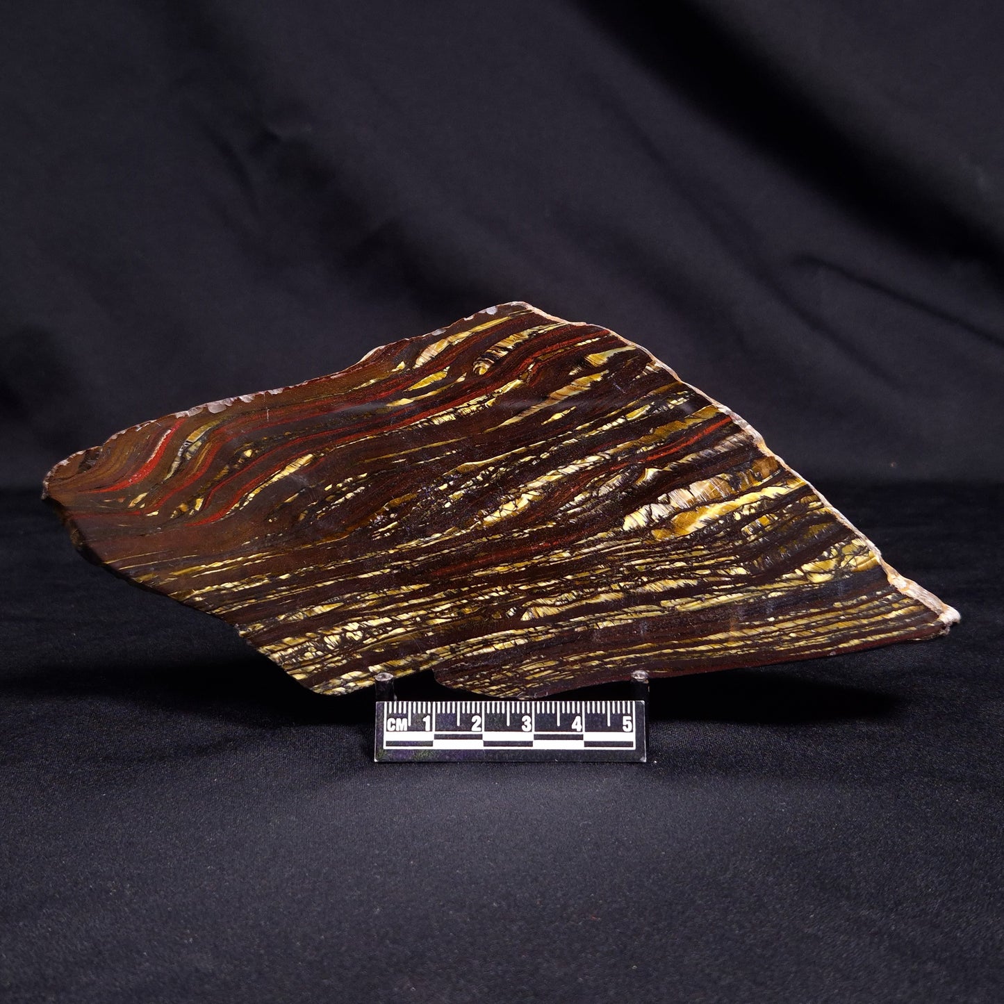 BANDED TIGER IRON MICROBIALITE, Archean, Australia ZBI059