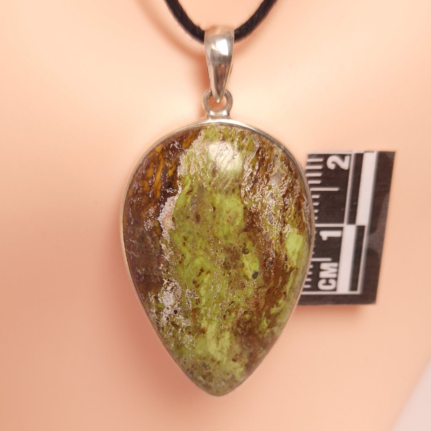 GASPEITE PENDANT set in STERLING SILVER 3SSGAS2