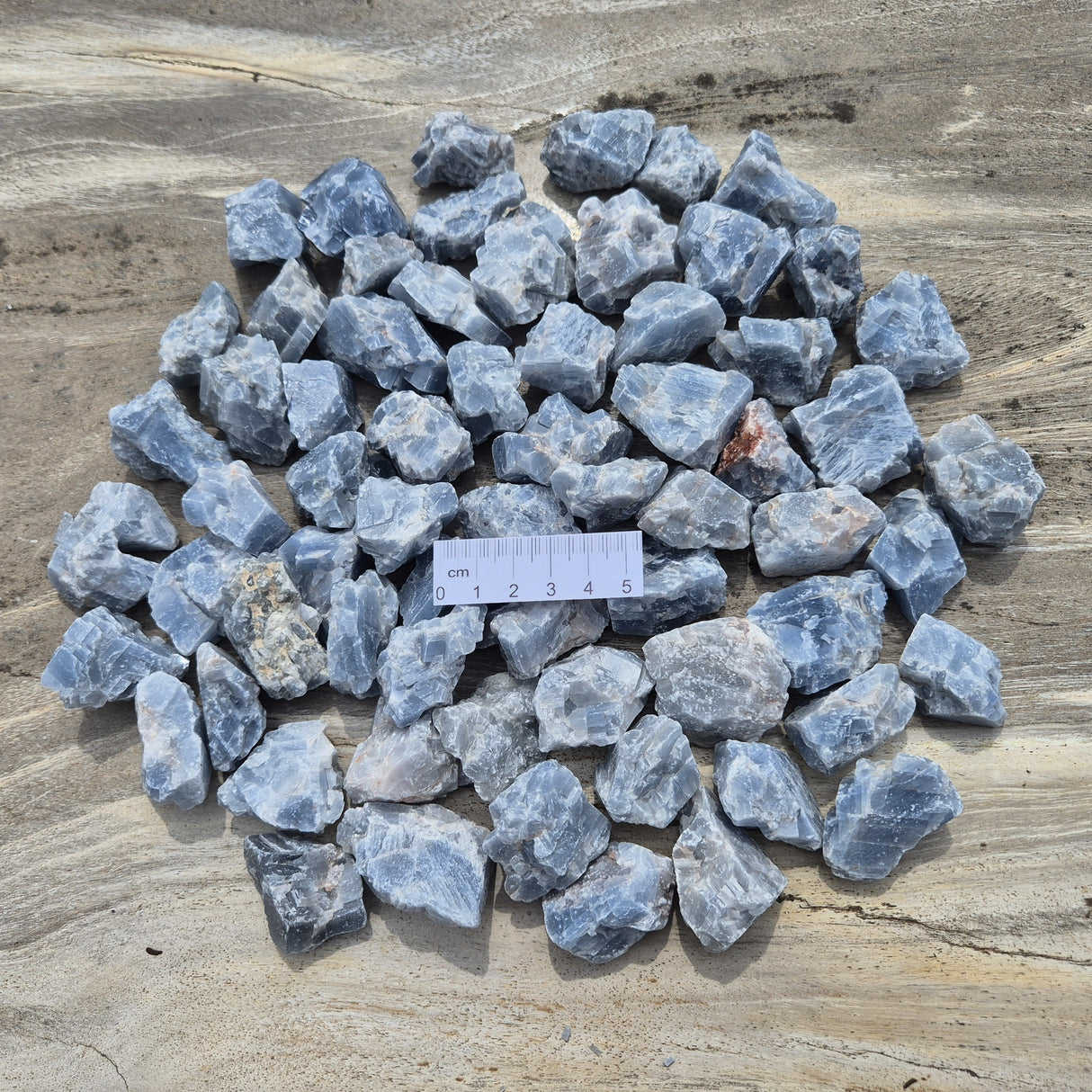 ROUGH BLUE CALCITE, Mexico XRB004