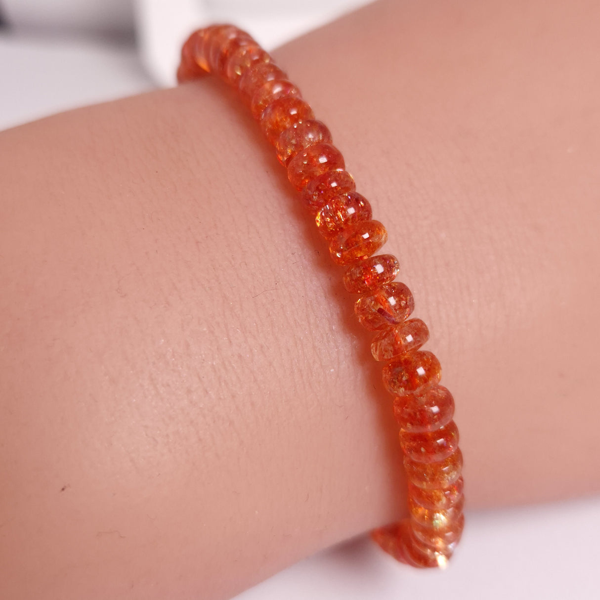 HIGH GRADE SUNSTONE BRACELET 3SSHGS2