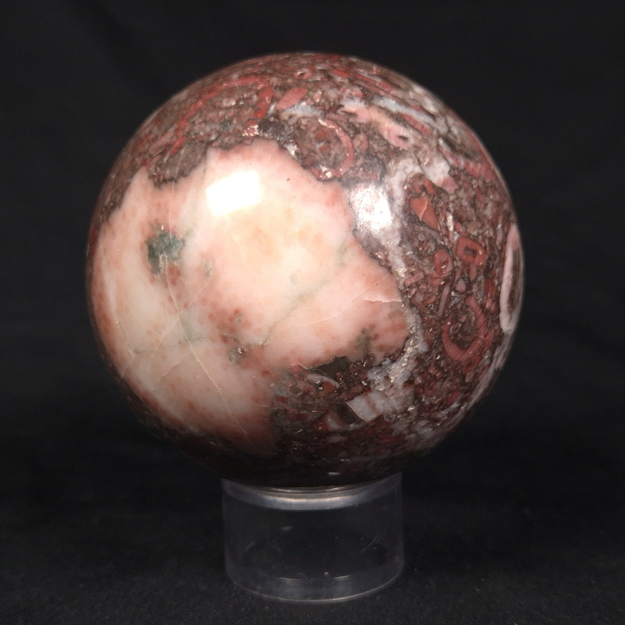CRINOID MARBLE SPHERE, Australia YMS005