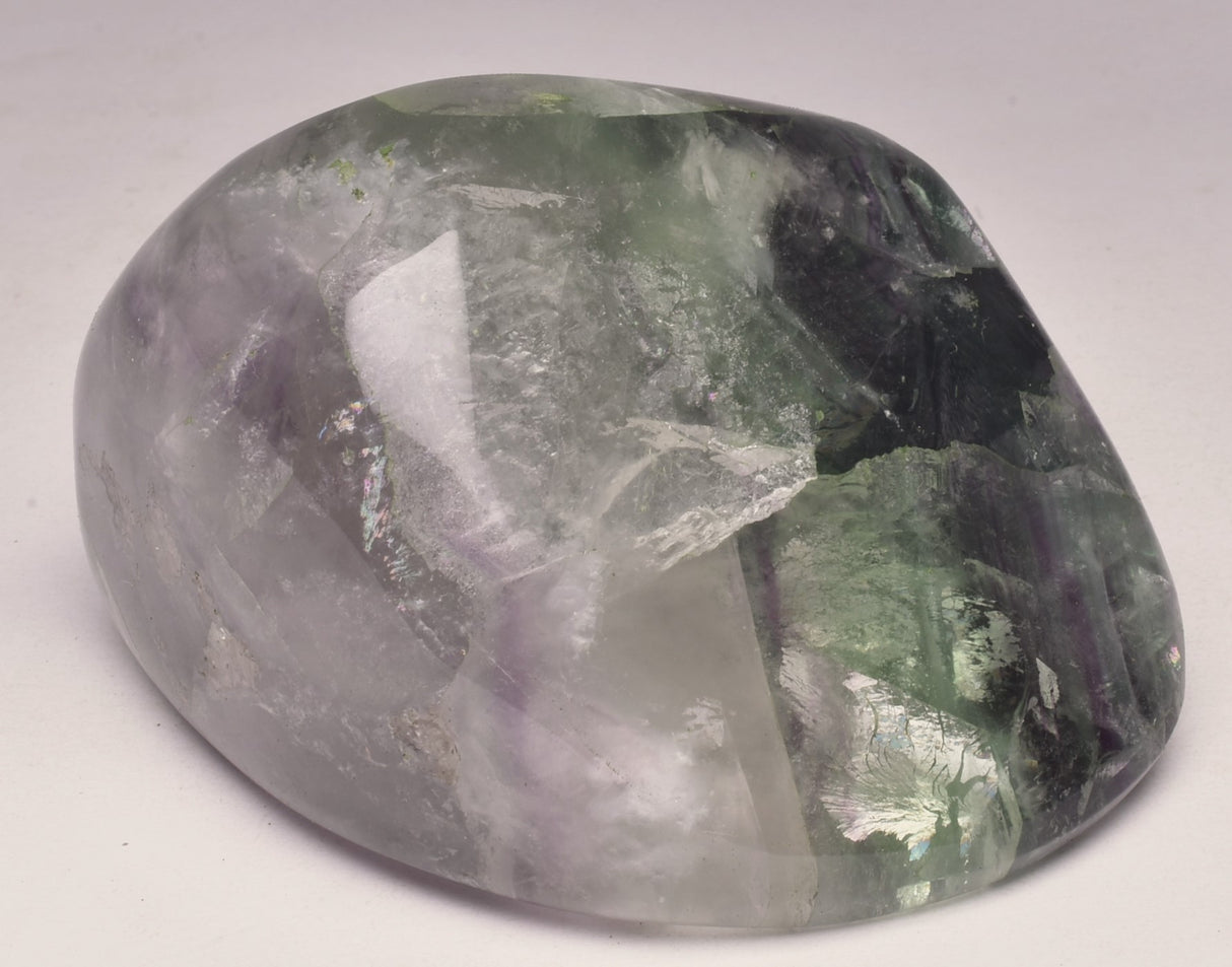 FLUORITE CRYSTAL POLISHED FREEFORM, CHINA P753