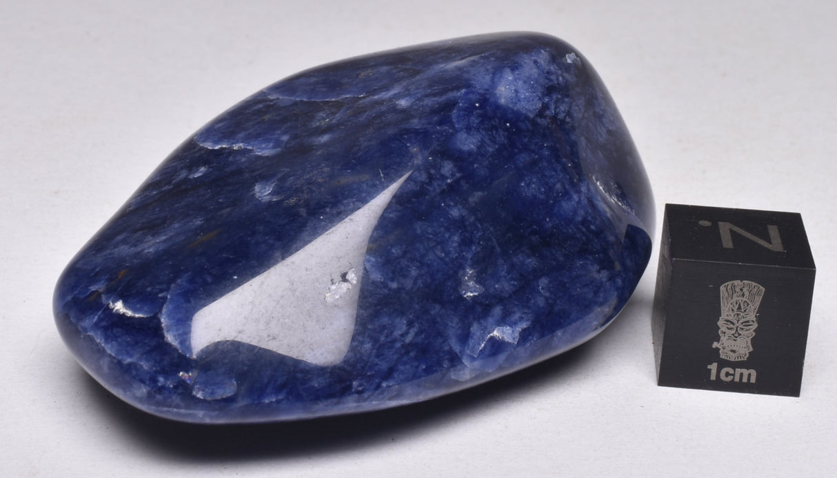SODALITE CRYSTAL POLISHED FREEFORM TUMBLE STONE P2023