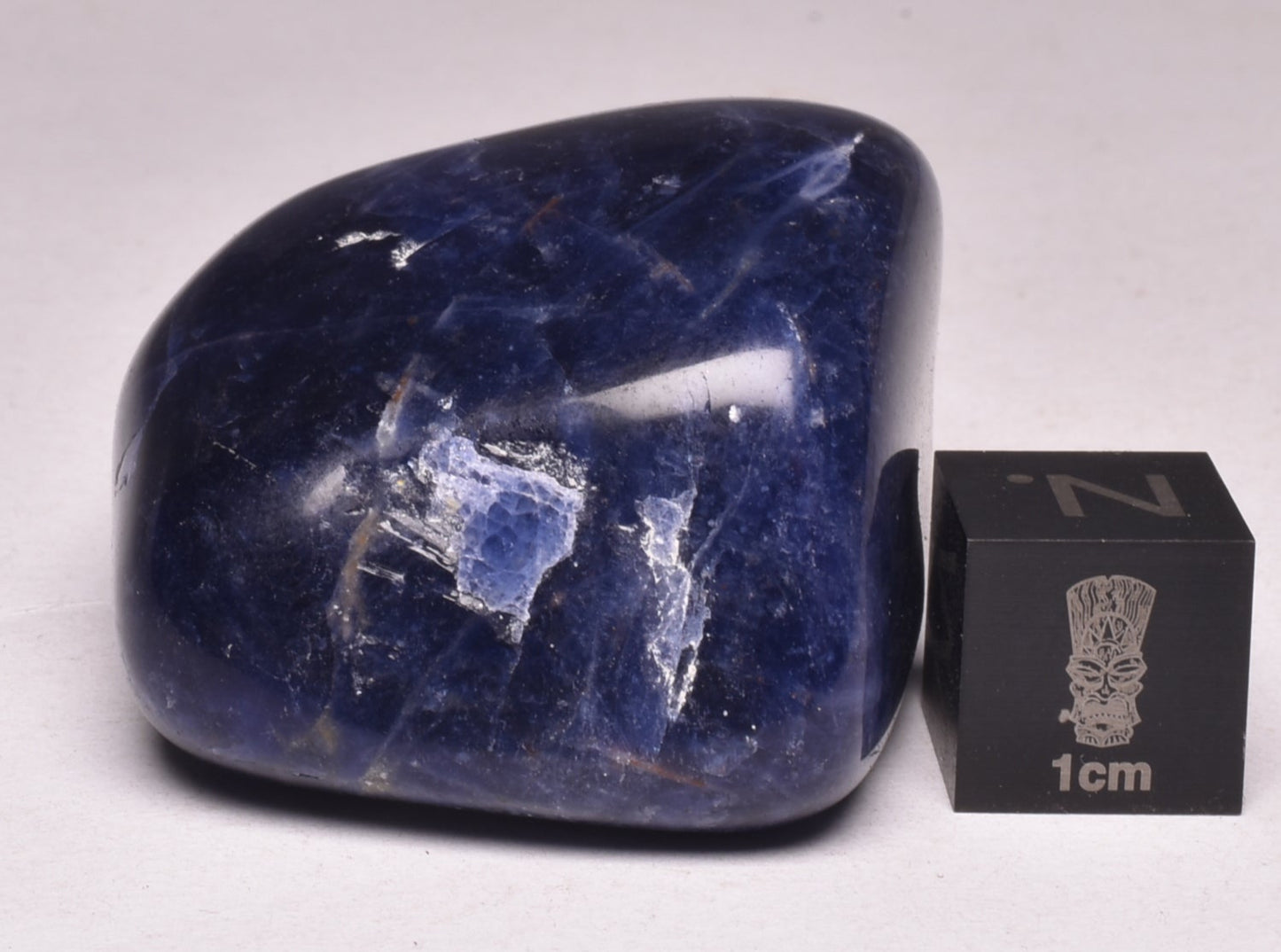SODALITE CRYSTAL POLISHED FREEFORM TUMBLE STONE P2024