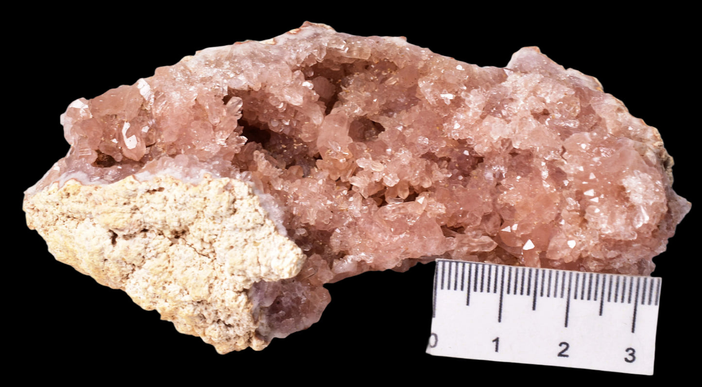 PINK AMETHYST CLUSTER GEODE, Argentina P313