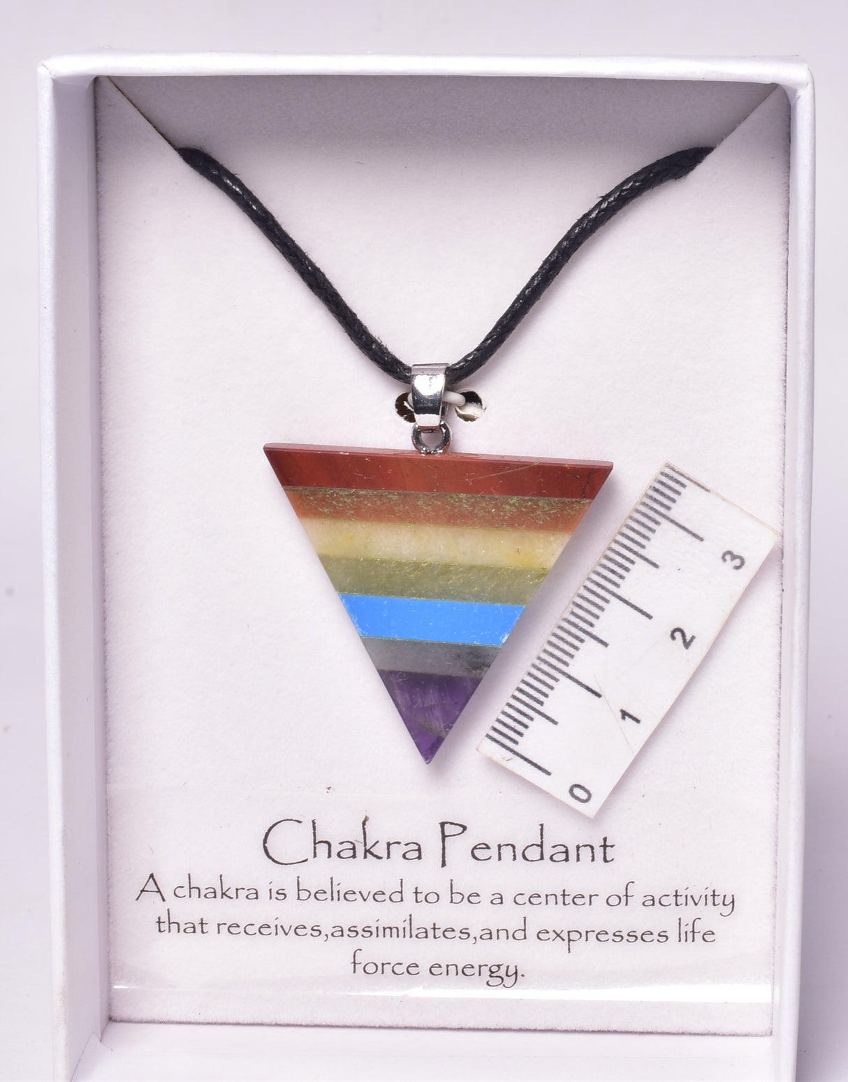 CHAKRA CRYSTAL PENDANT J139