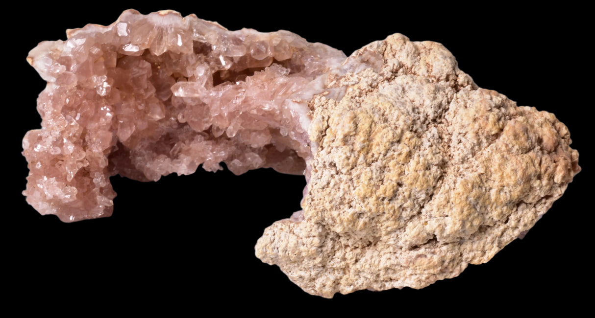 PINK AMETHYST CLUSTER GEODE, Argentina P313