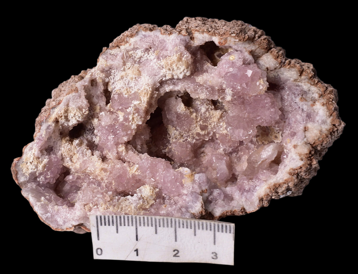 PINK AMETHYST CLUSTER GEODE, Argentina P324