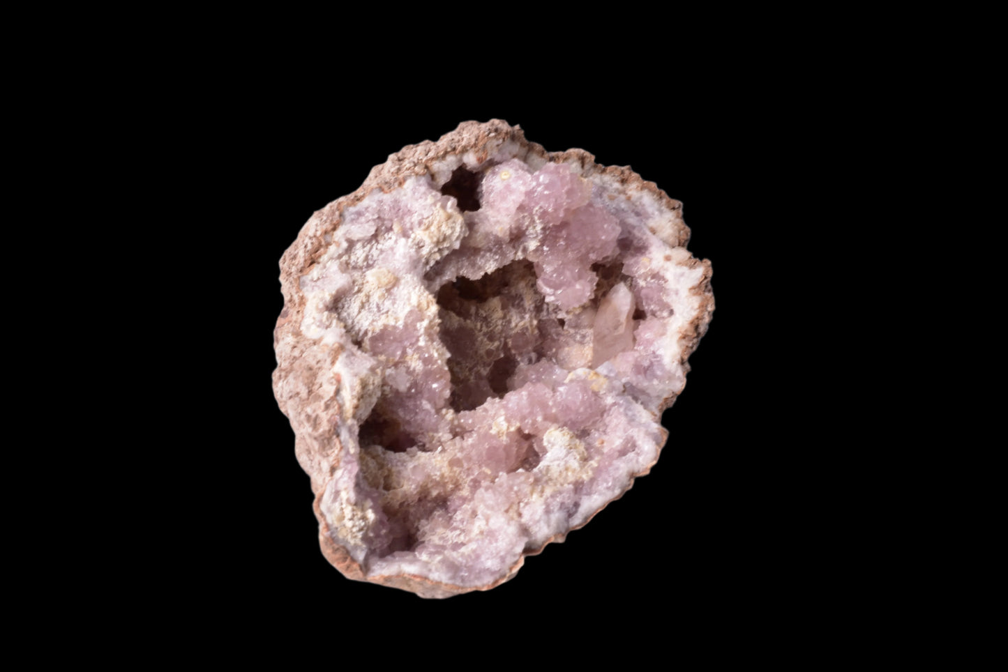 PINK AMETHYST CLUSTER GEODE, Argentina P324