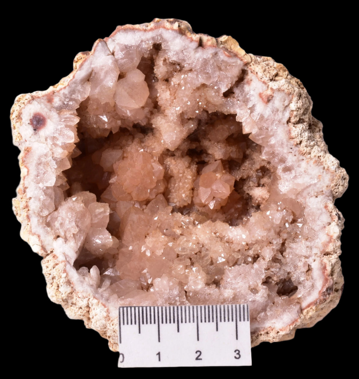 PINK AMETHYST CLUSTER GEODE, Argentina P328