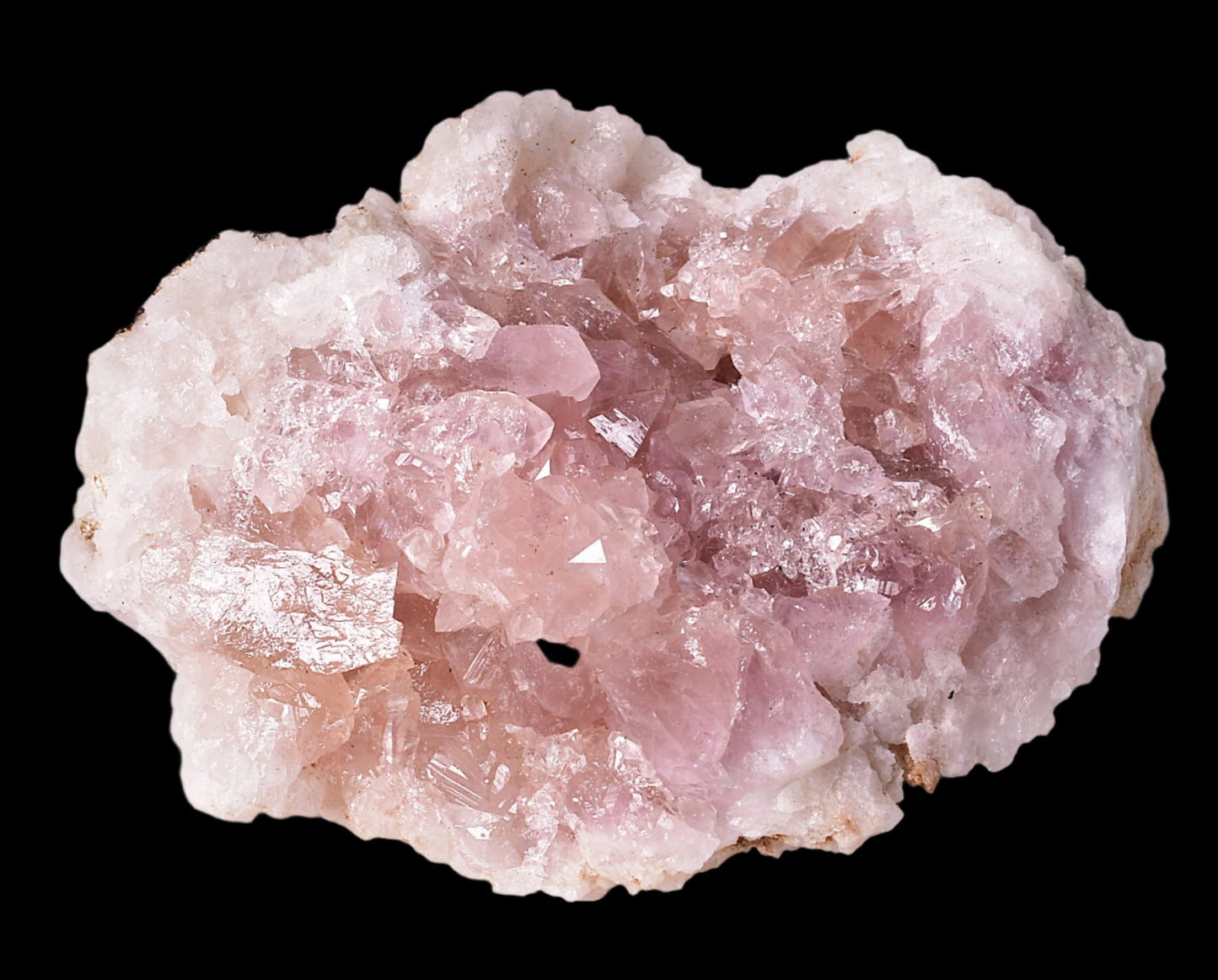 PINK AMETHYST CLUSTER GEODE, Argentina P2046