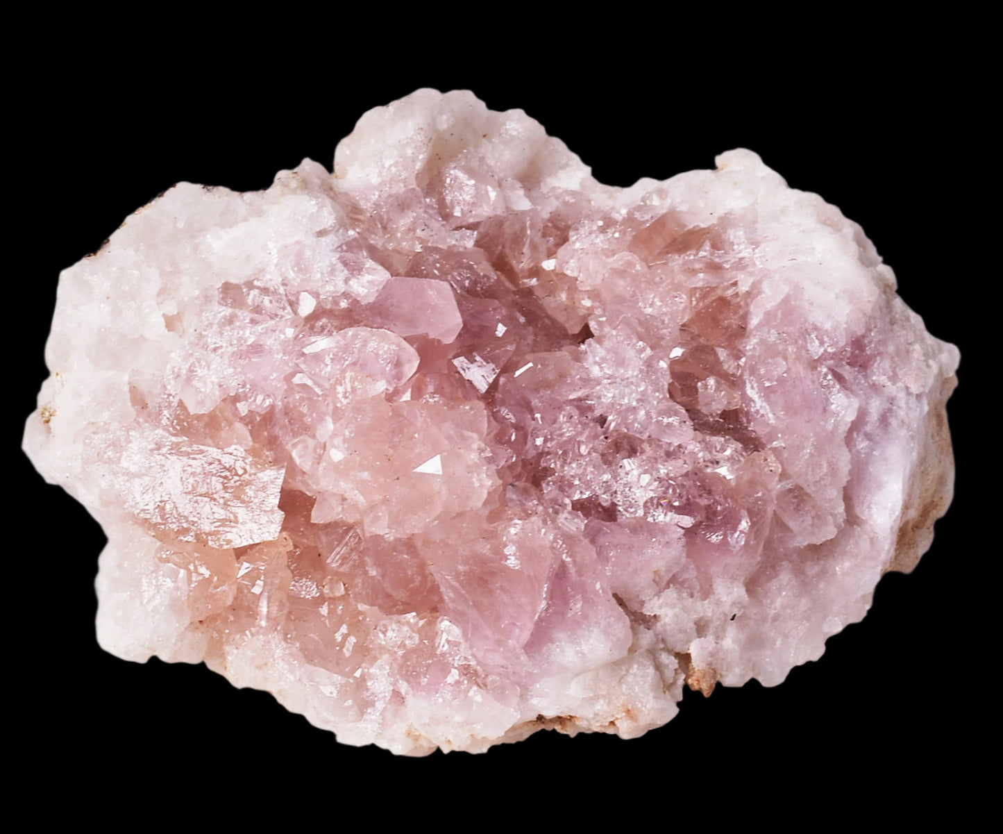 PINK AMETHYST CLUSTER GEODE, Argentina P2046