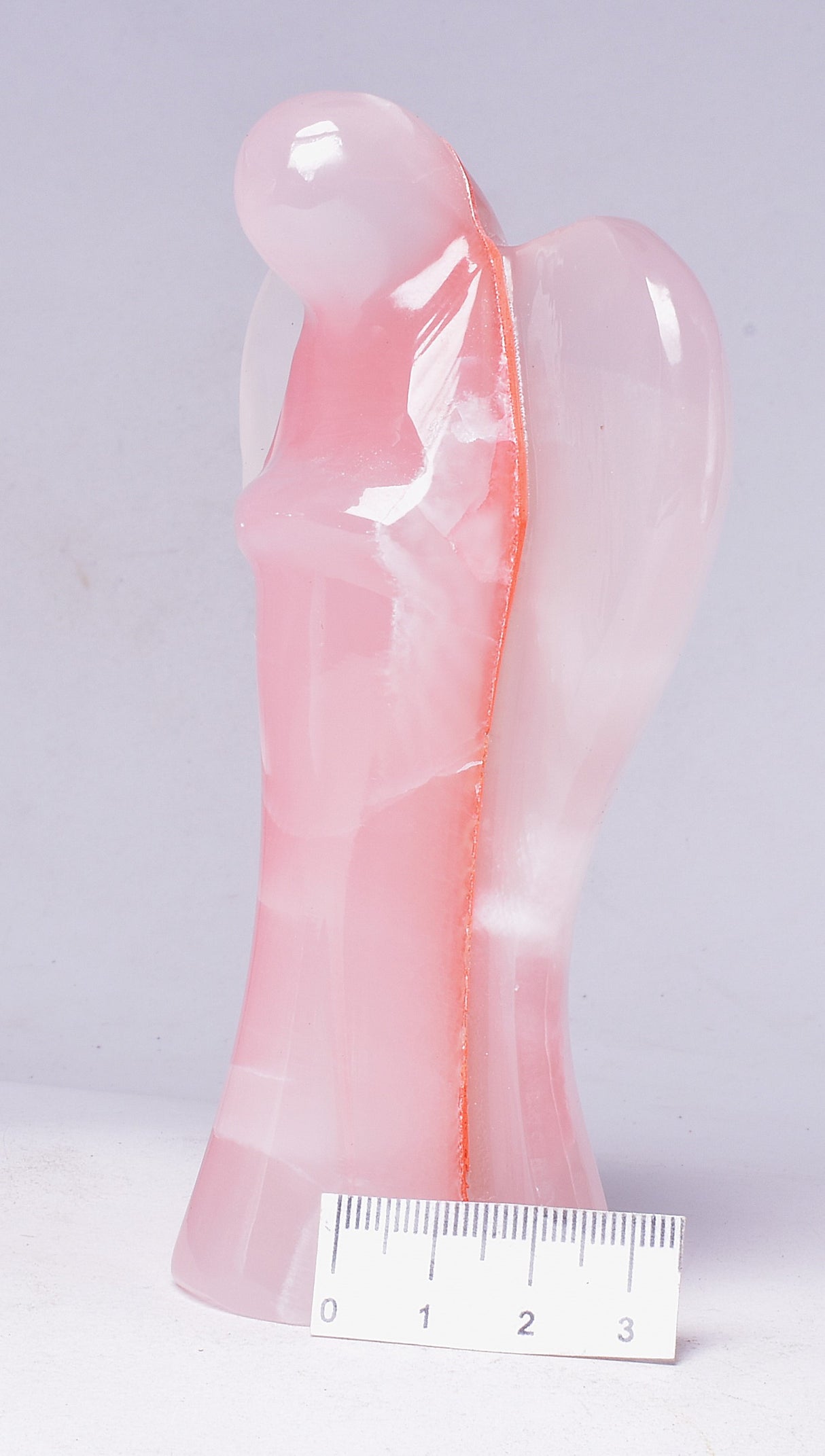 DYED ONYX ANGEL CARVING P1075