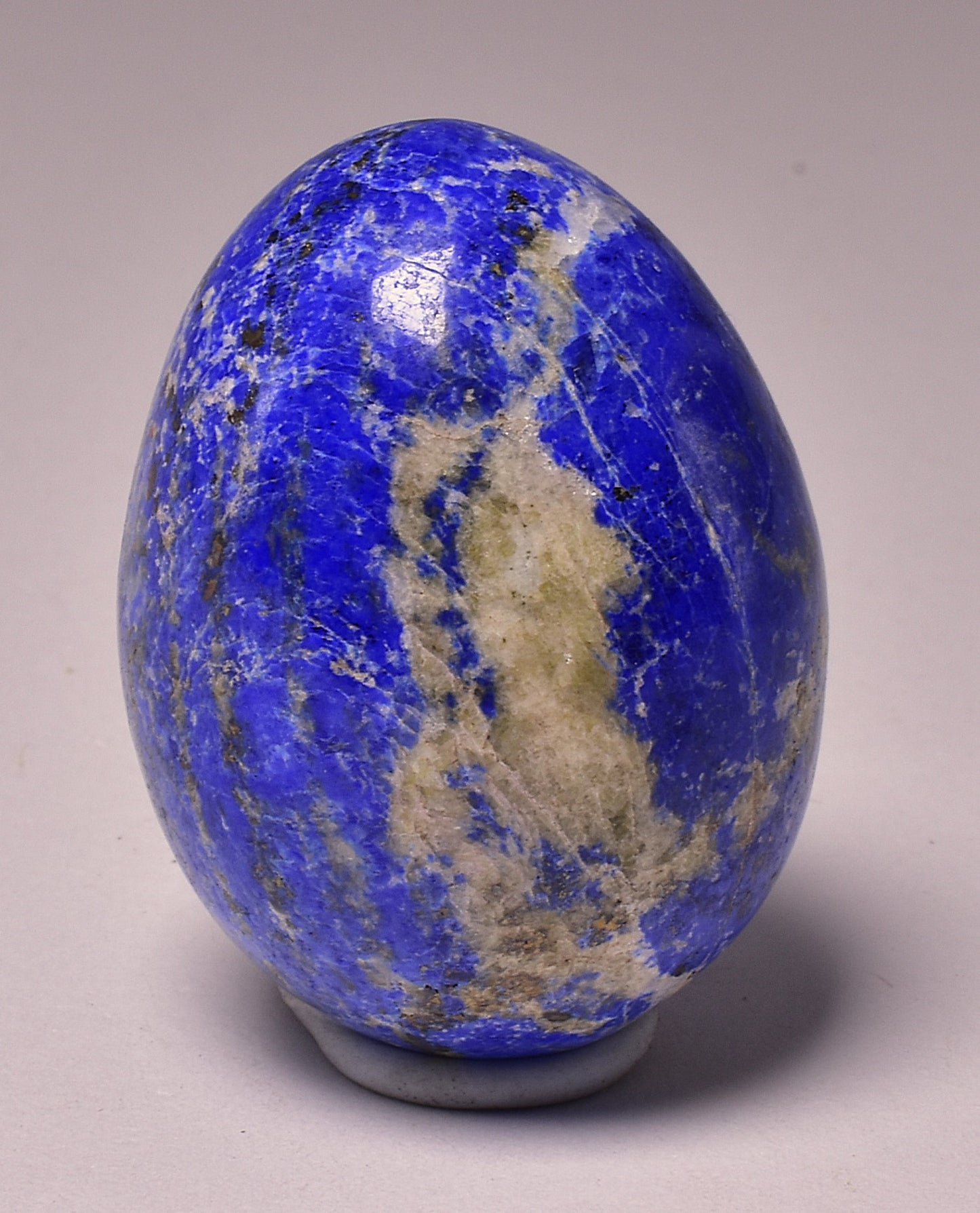 LAPIS LAZULI POLISHED CRYSTAL EGG CARVING P2050