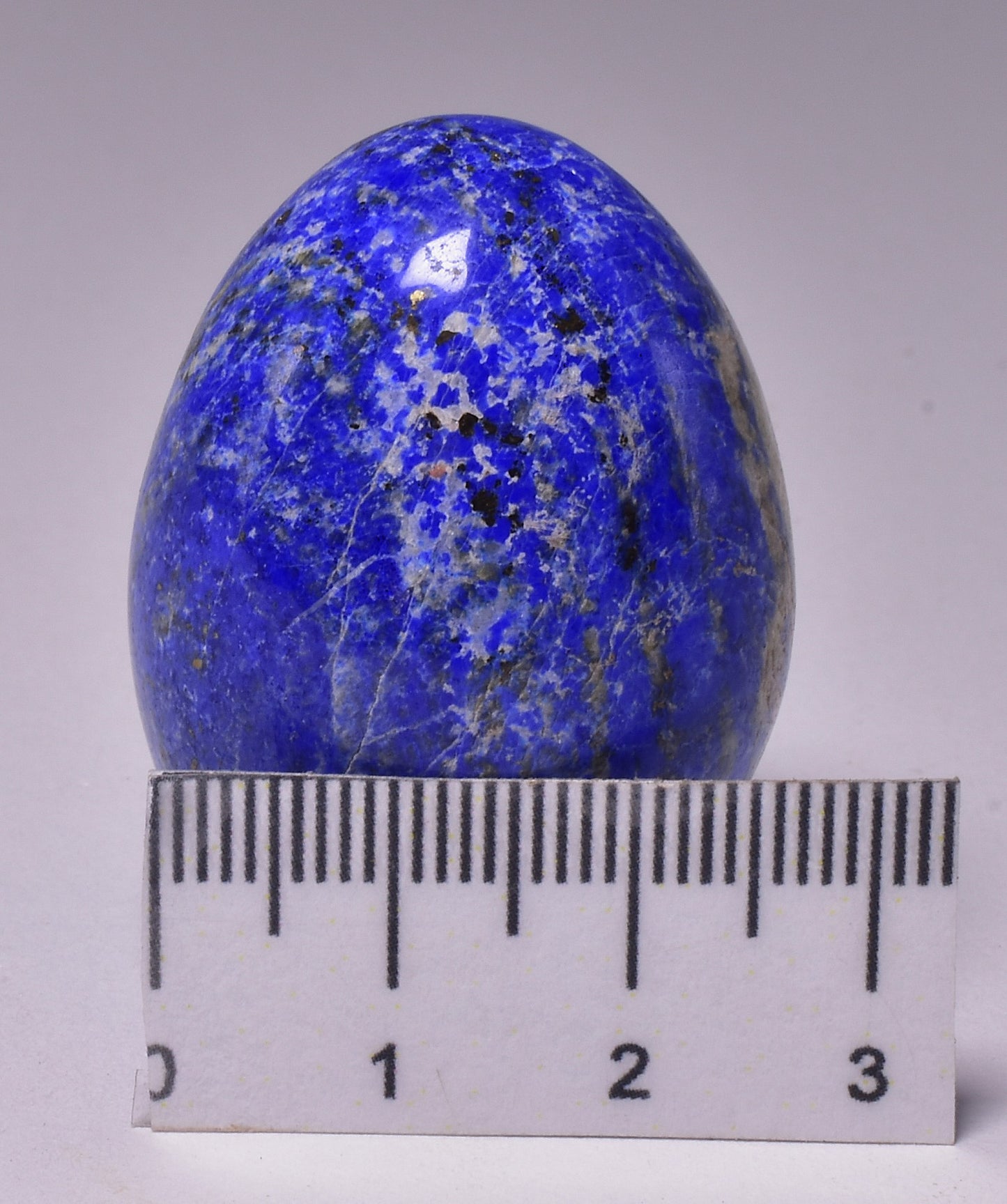 LAPIS LAZULI POLISHED CRYSTAL EGG CARVING P2050