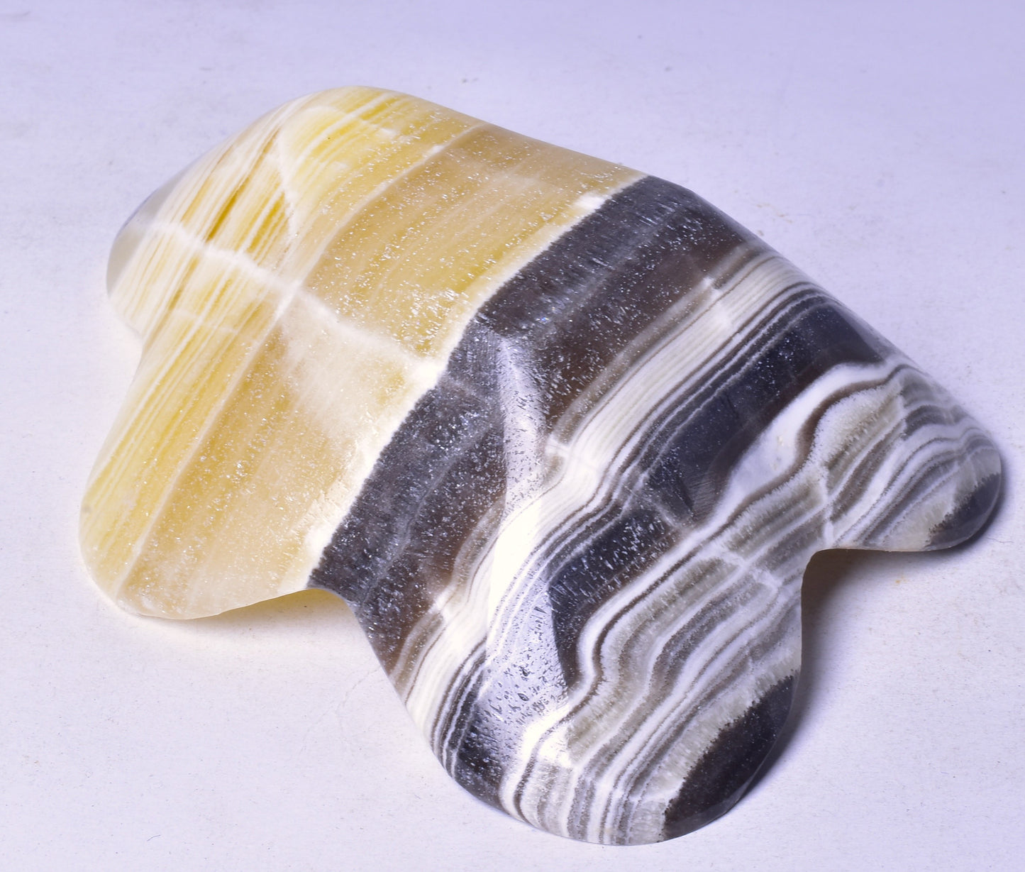 ARAGONITE BOWL CARVING 10 CM P288