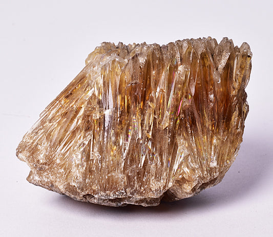 SUNBURNT CALCITE CRYSTAL IN NATURAL FORM M45
