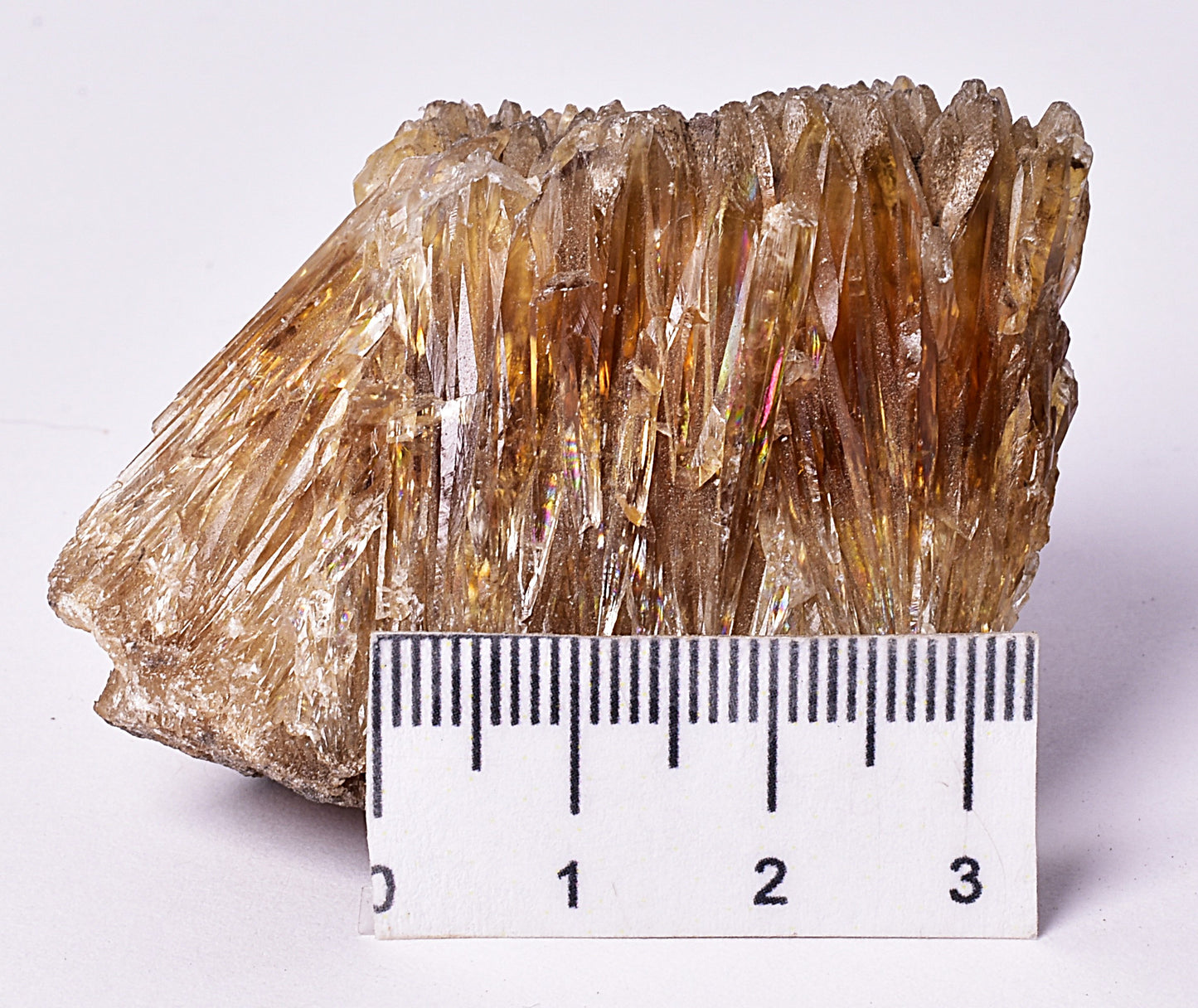 SUNBURNT CALCITE CRYSTAL IN NATURAL FORM M45