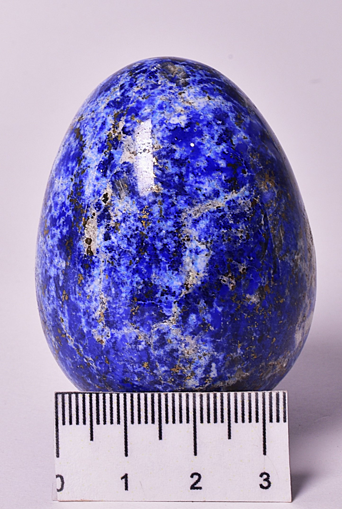LAPIS LAZULI POLISHED CRYSTAL EGG CARVING P2065