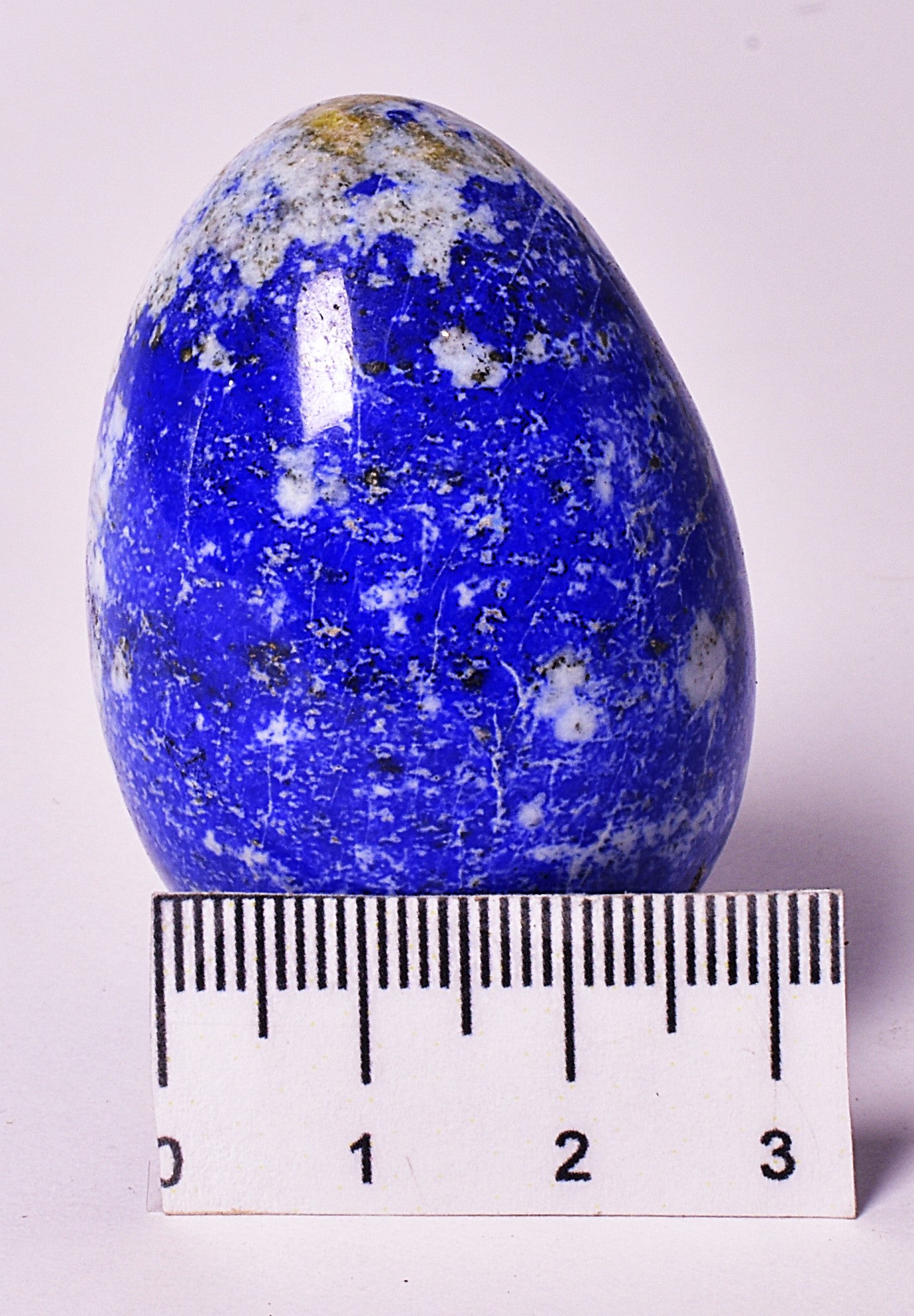 LAPIS LAZULI POLISHED CRYSTAL EGG CARVING P2066
