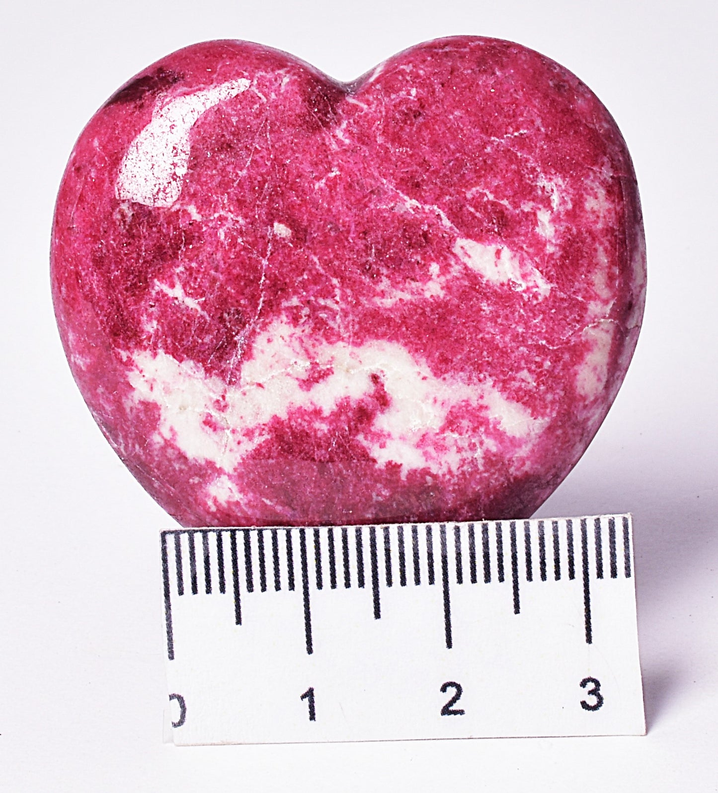 THULITE CRYSTAL HEART CARVING P2068